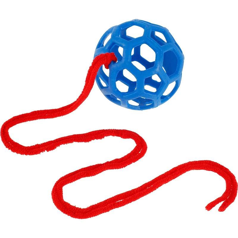 Horse Treat Ball Hay Feeder Toy Ball Hanging Feeding Toy for Horse Horse Goat Sheep Relieve Stress Horse Treat Ball blue