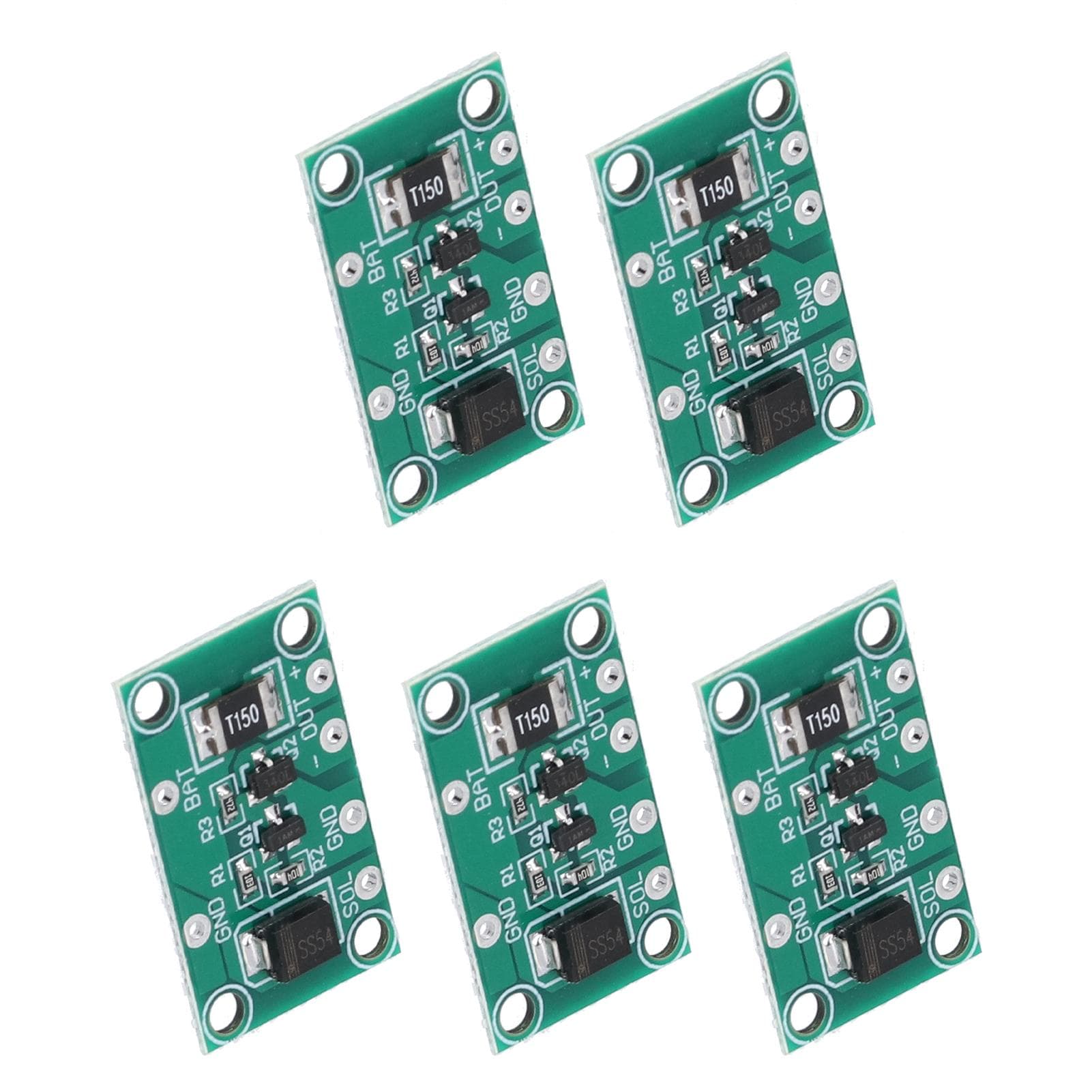 5pcs S665 Solar Charge Controller Board Battery Charging Controller Module Circuit Board