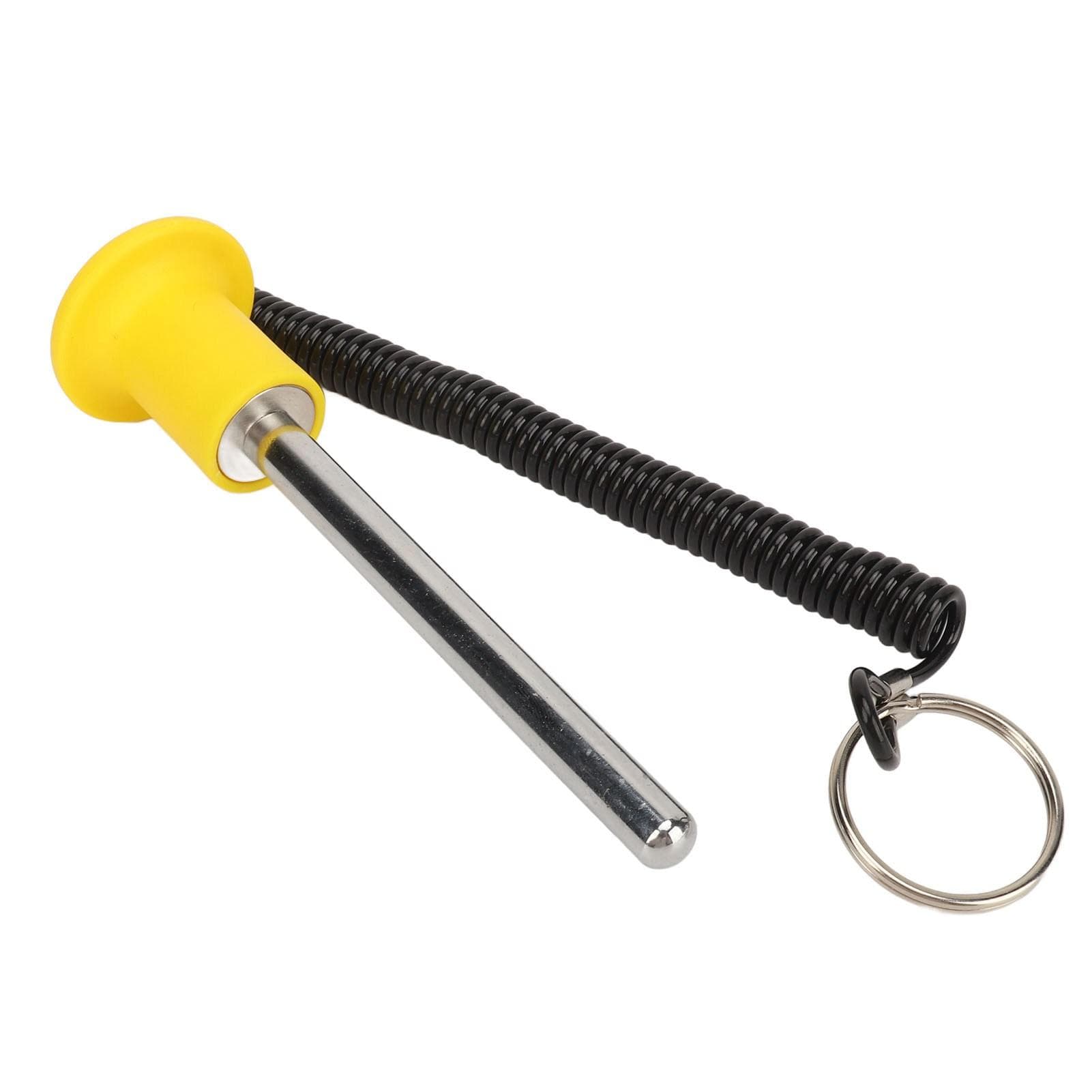 Gym Weight Stack Pin Selector Lock Pin Magnetic with Lanyard Iron Easy Operate Detent Hitch Pin for