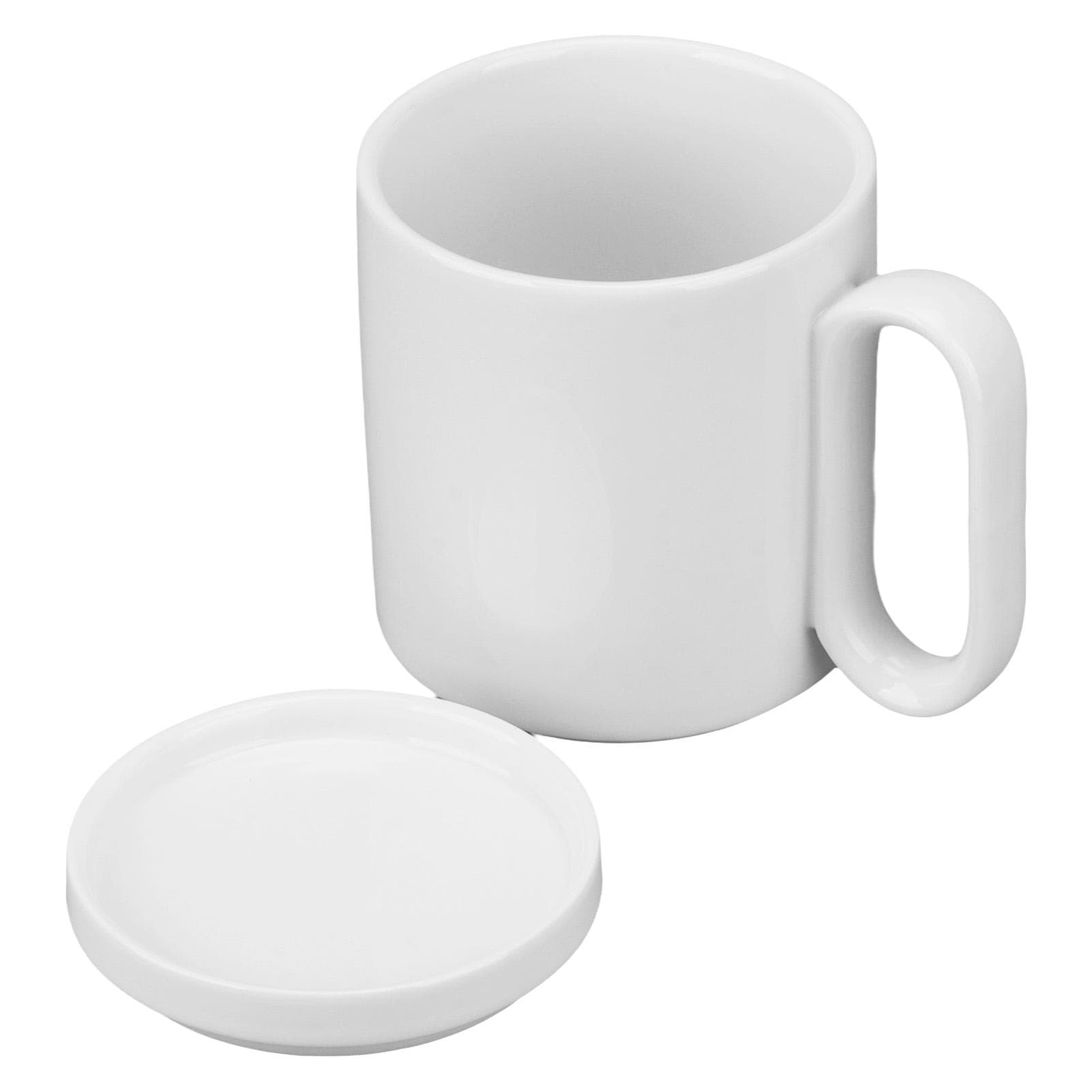Electric Coffee Warmer Heart Shaped 2 Constant Temperature Settings Mug Warmer with Cup for Tea L