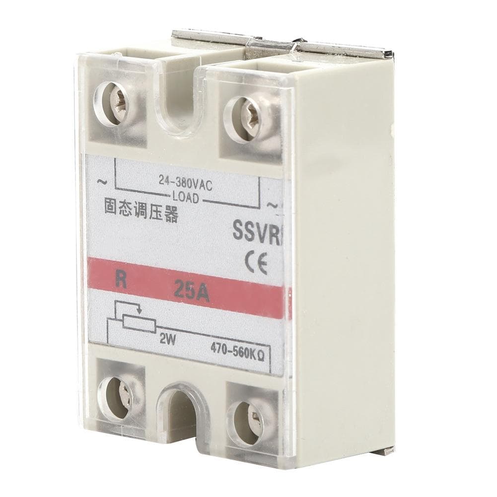 SolidState Voltage Regulator Single Phase Relay Module Low Frequency SSVR25A VA 24380VAC