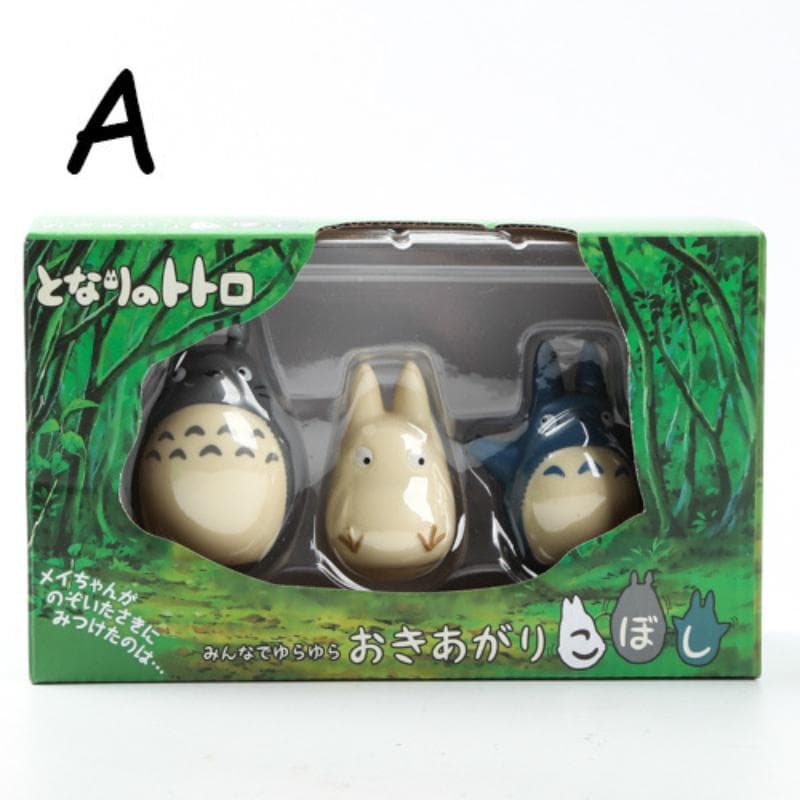 Q Version of The Anime My Neighbor Totoro Mononoke Figures Toys Fairy Garden Miniature Decor Terrarium Statues Ornaments