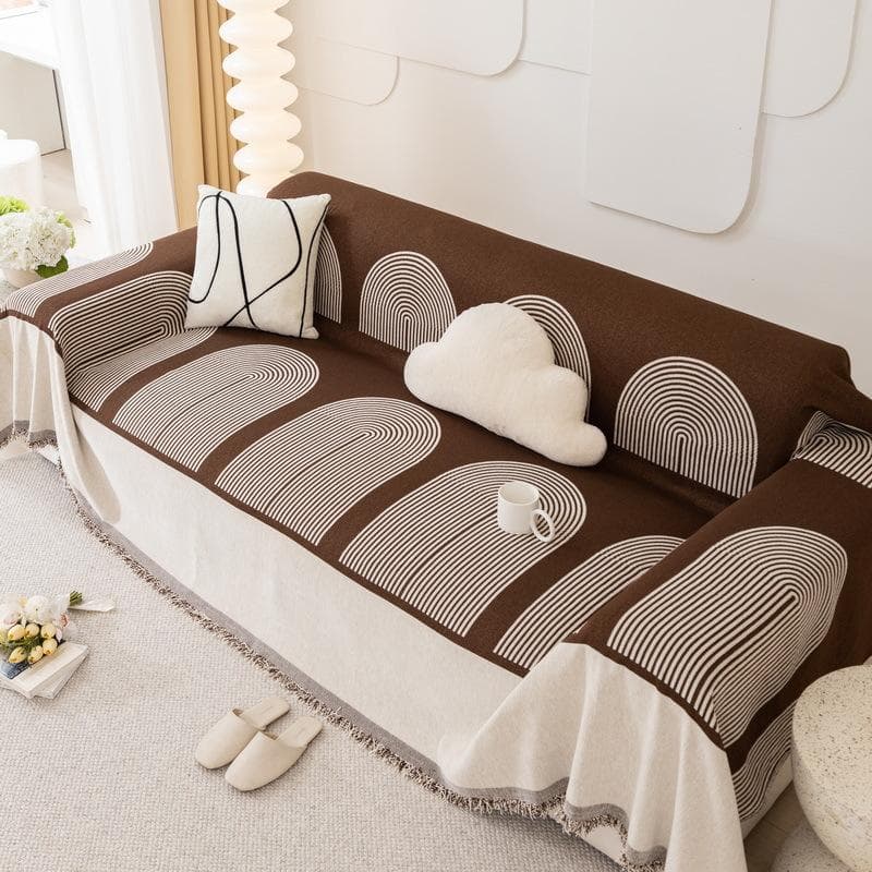 Ins High-end Sofa Cover Chenille Sofa Towel Anti-cat Scratch Sofa Cover Four-season Universal Sofa Blanket 180*130cm