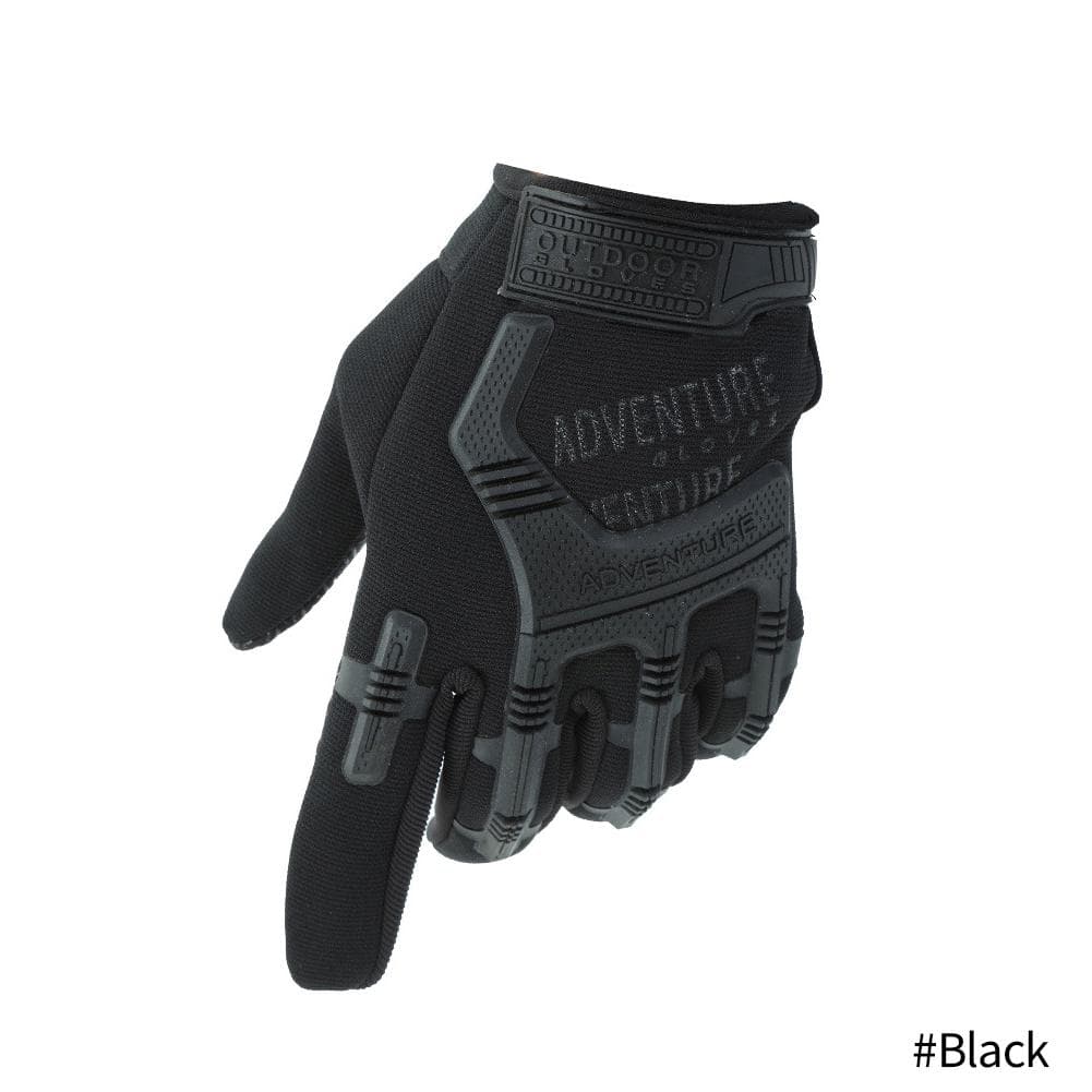 Tactical Gloves Men Full Finger Military Gloves Hunting Hiking Army Gloves Outdoor Training Protective Gloves black