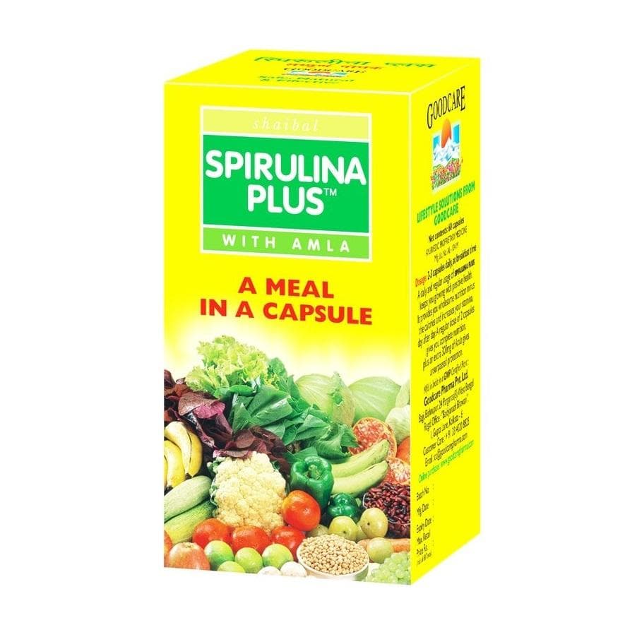 Spirulina Plus (60 caps, 600 mg), Spirulina Plus