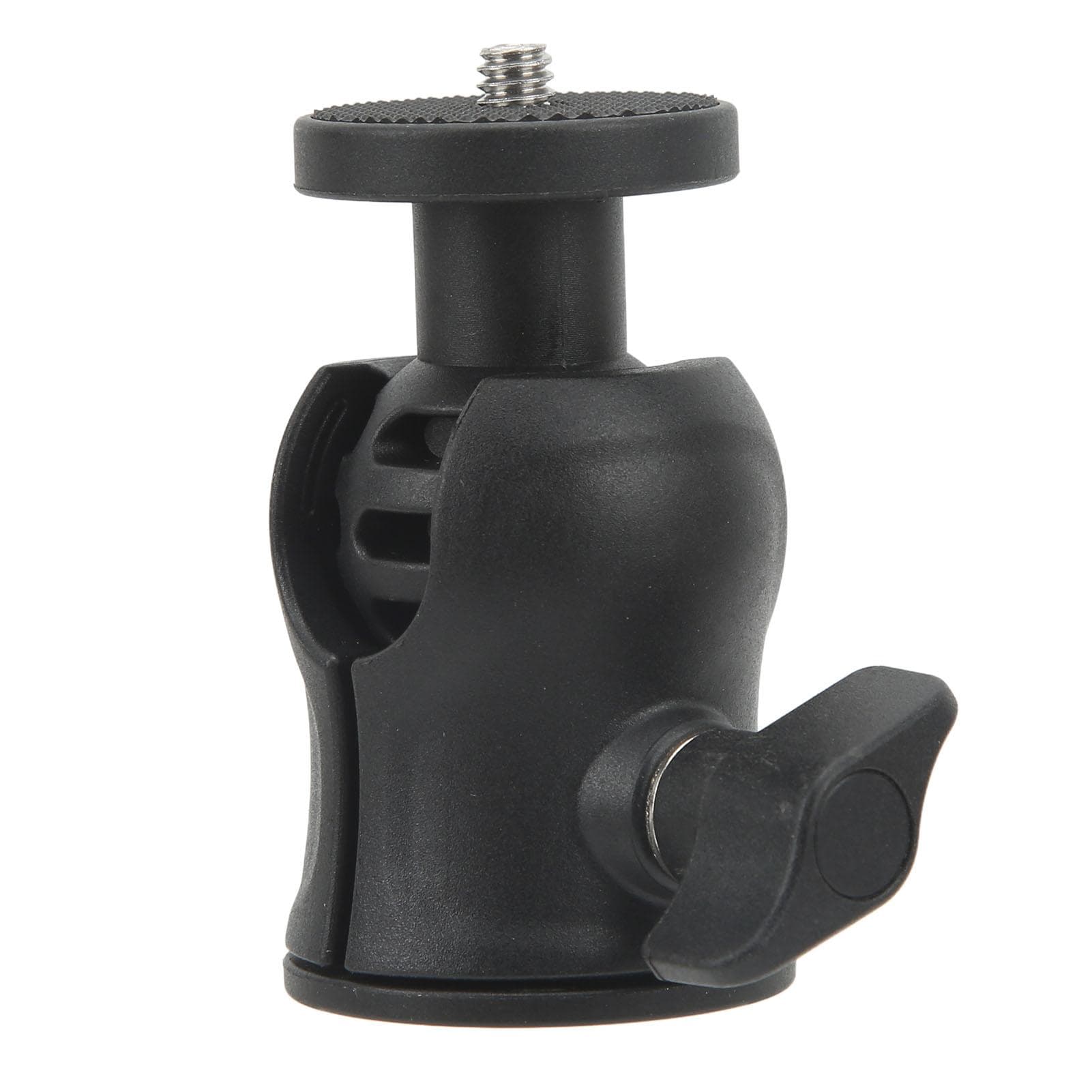 Rotatable Tripod Head 360 Degrees Strong ABS U Shaped Groove 14in Screw Hole Mini Ball Head
