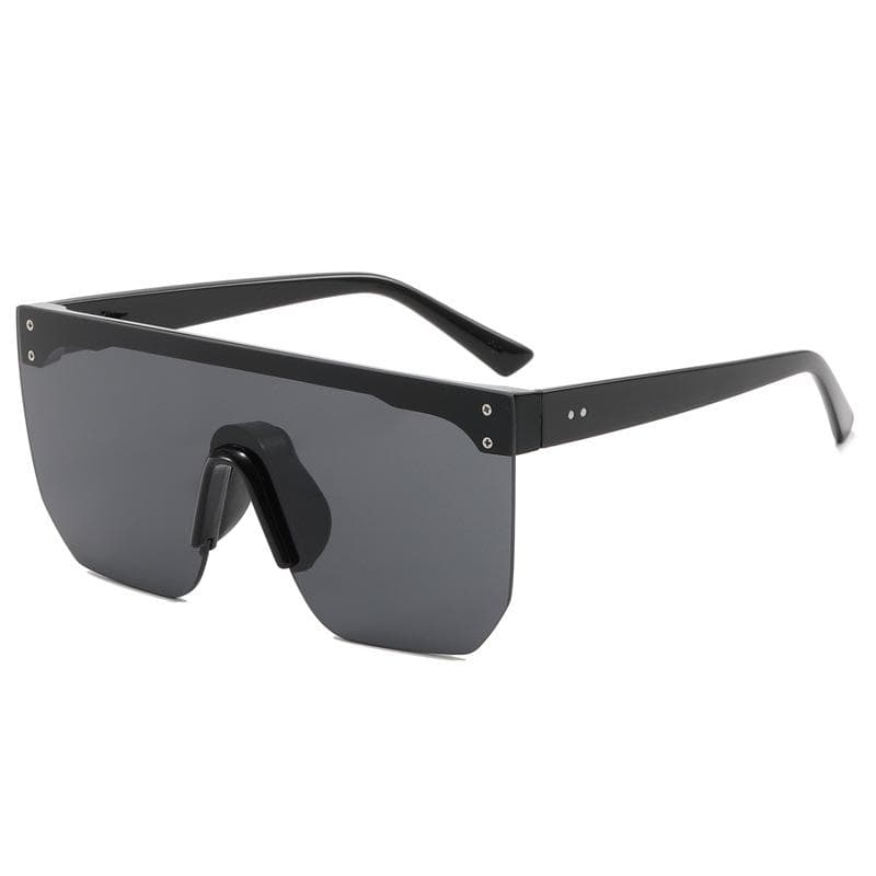 Frameless cycling sunglasses UV proof unisex goggles sport eyewear lightweight versatile style 9399