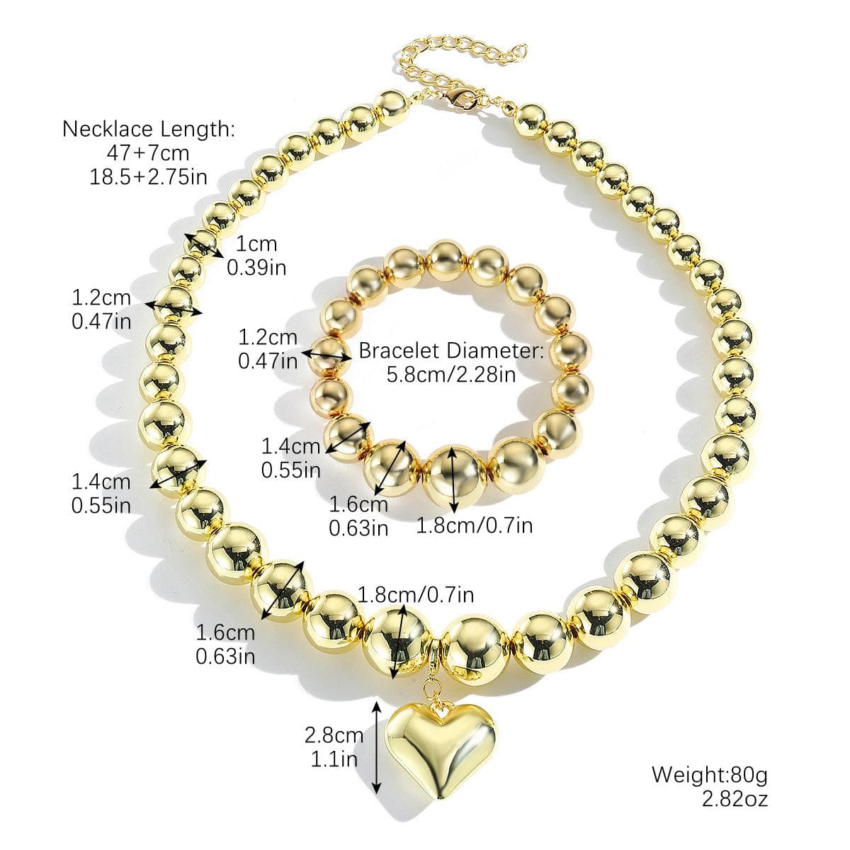 Necklace for Women Necklace Hip Hop Bracelet Necklace Combo Set Hip Hop Necklace Beautiful Elegant Necklace for Her