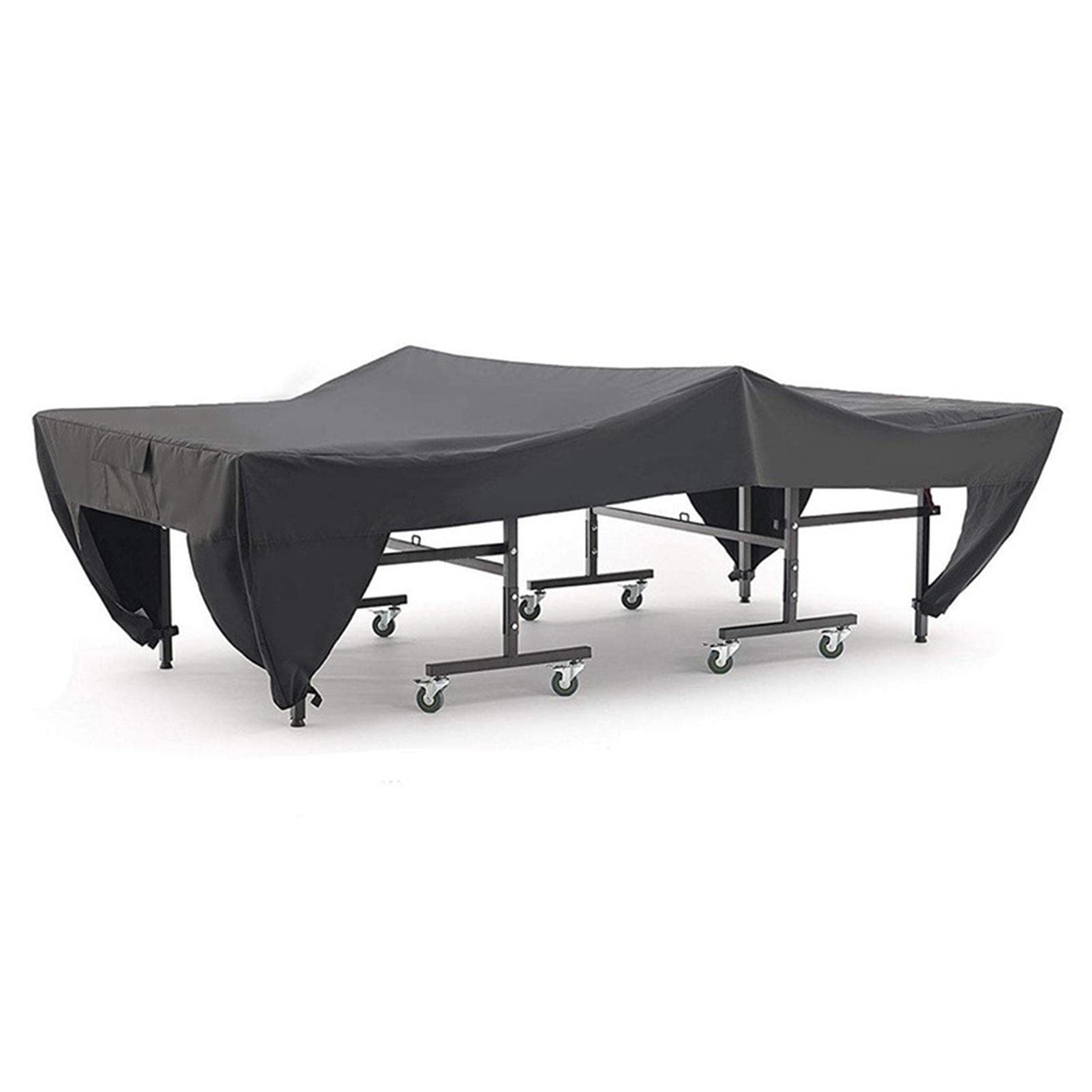 Indoor Outdoor Ping Pong Table Cover Water Resistant Dustproof Table Tennis Table Protective Cover 420D
