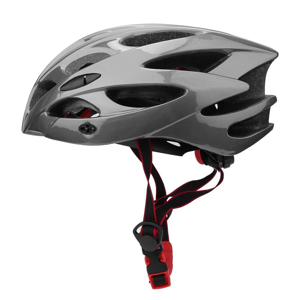 Unisex Titanium Color Mountain Bike Road Bicycle Cycling Hat Safety Head Protective Helmet