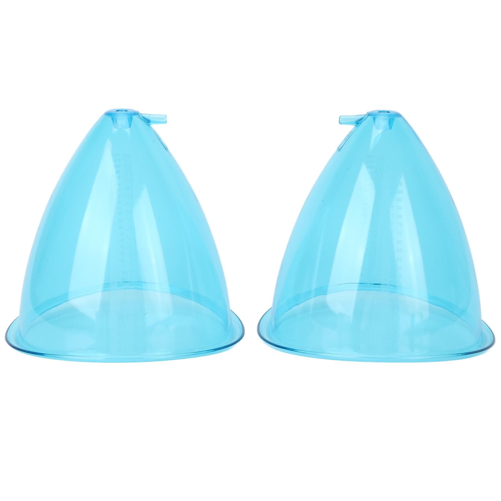 2pcs Cupping Therapy Cup Set Suction Massage Vacuum Therapy Machine Accessories for M (120ml)