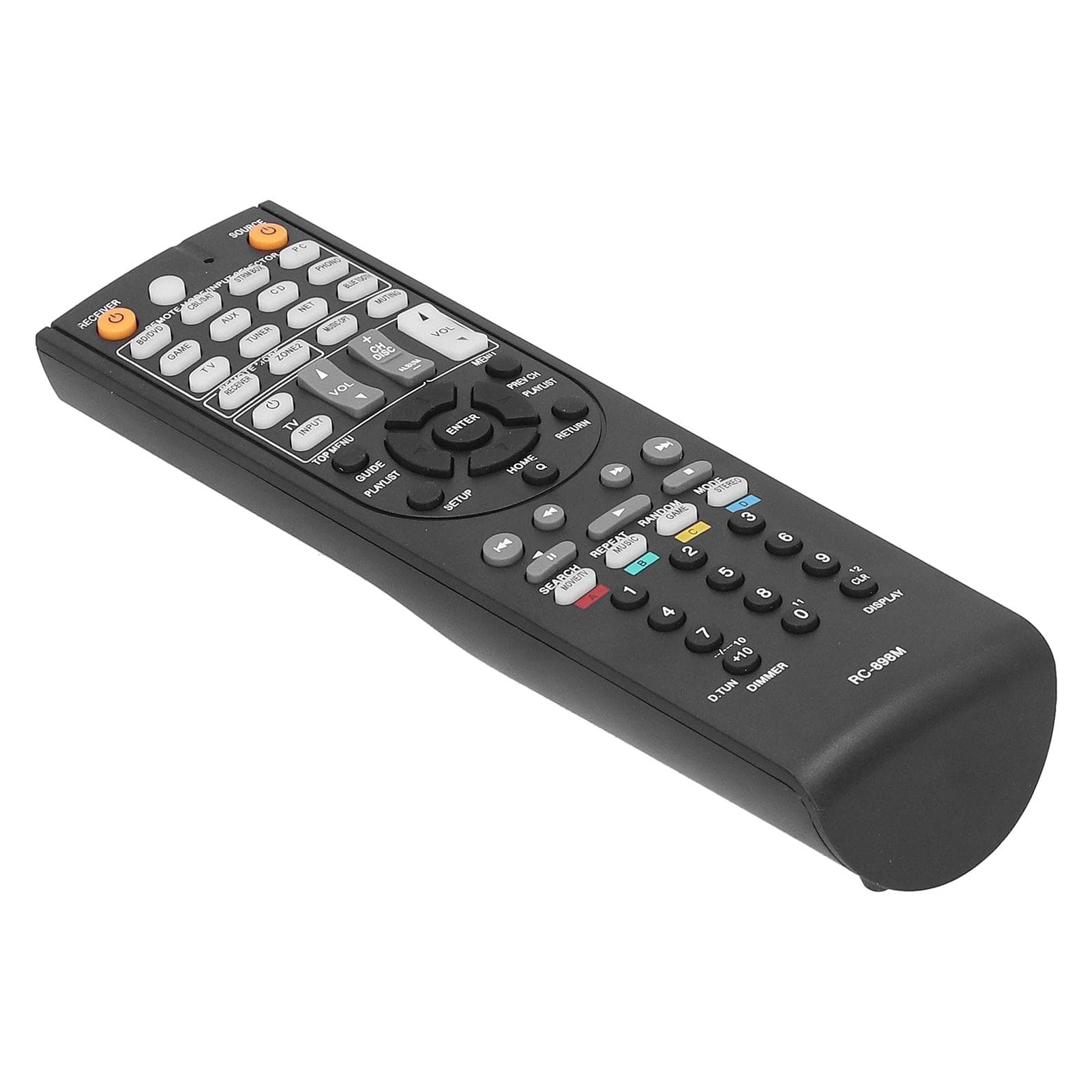 RC898M Remote Control Replacement Fit for Onkyo TXNR5008 TXNR709 TXNR646 TXNR747 TXNR545 B85B