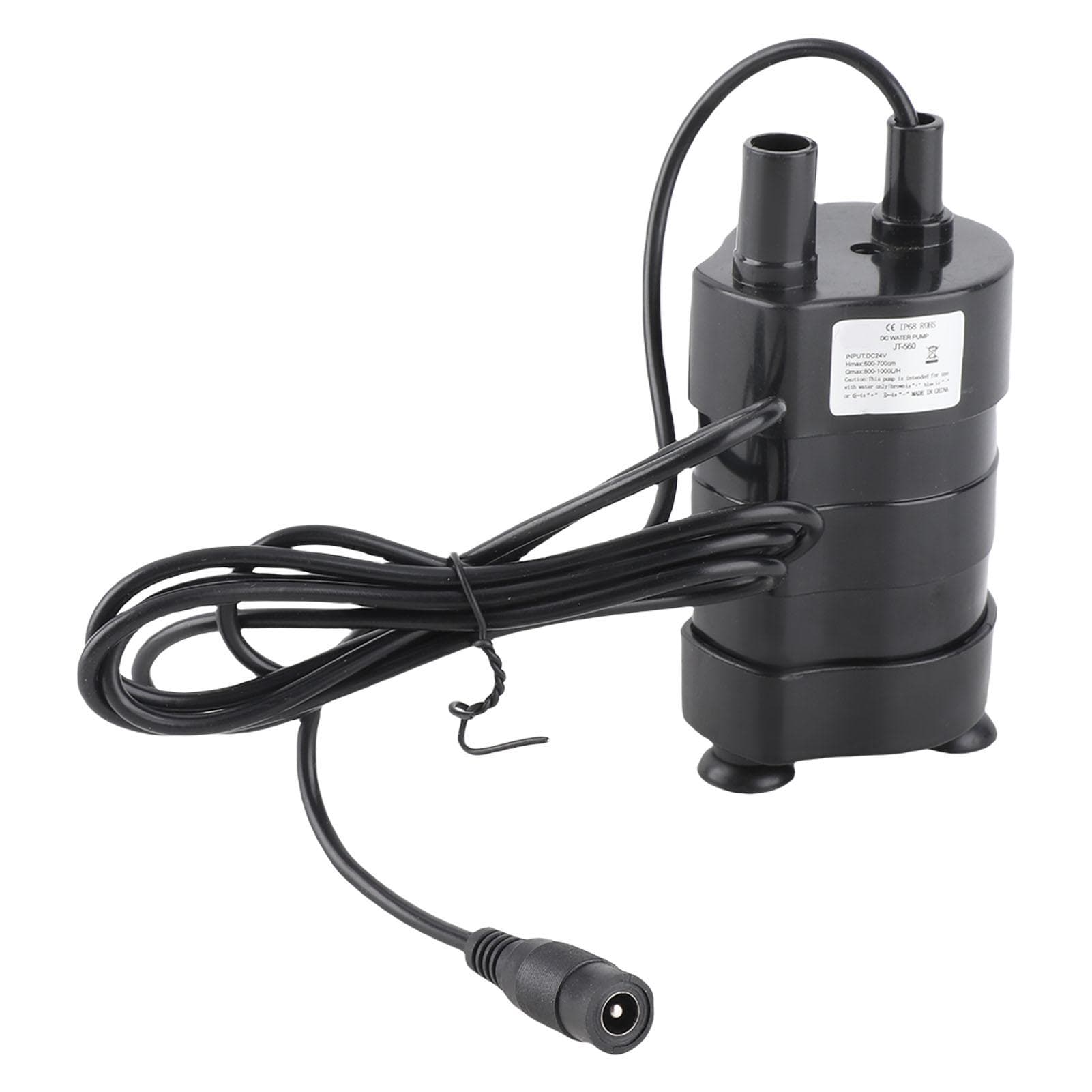 Mini High Hydraulic Head Direct Current Brushless Submersible Water Pump 24V 20 celsius 90 celsius