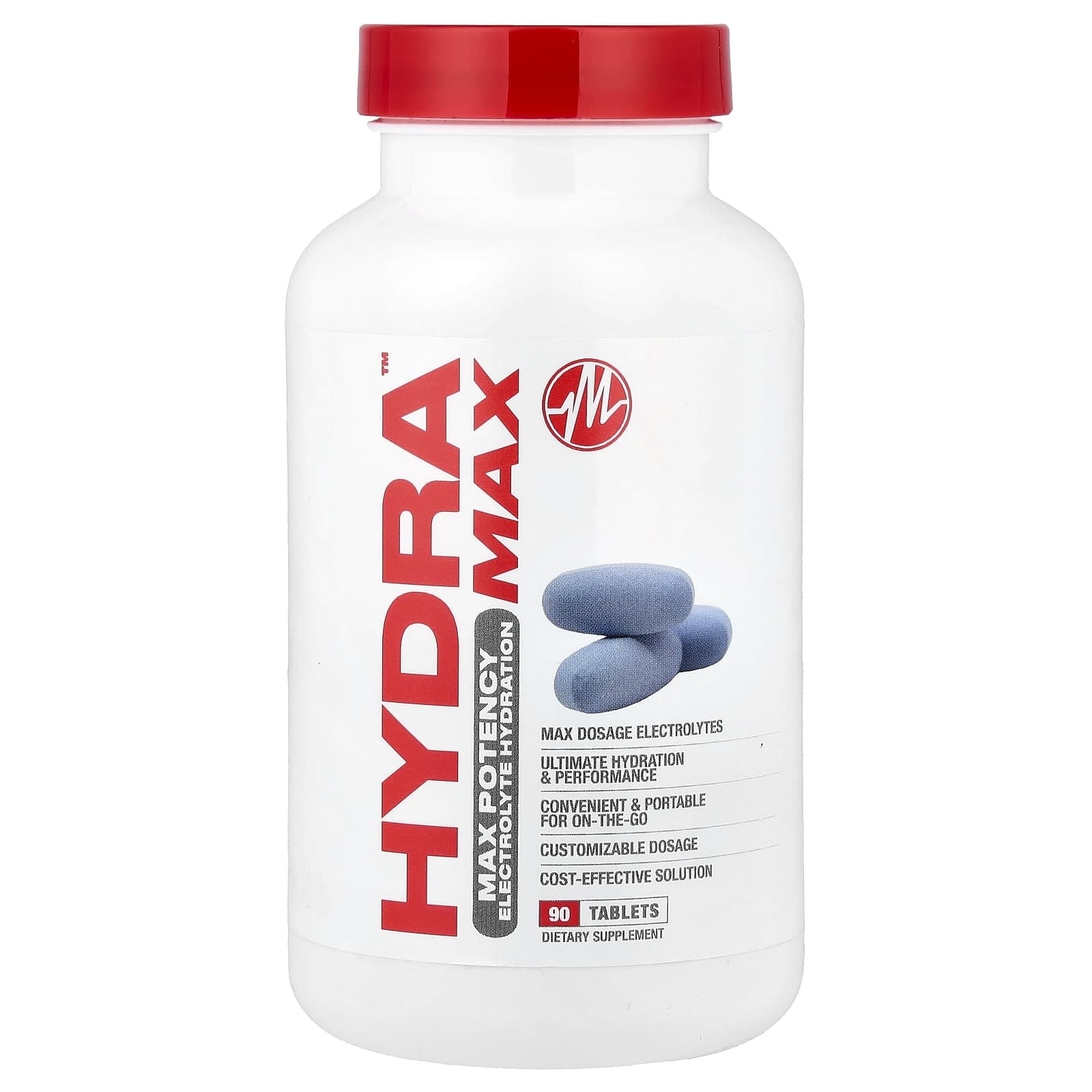 Metabolic Nutrition, HydraMAX™, Maximum Potency, 90 Tablets