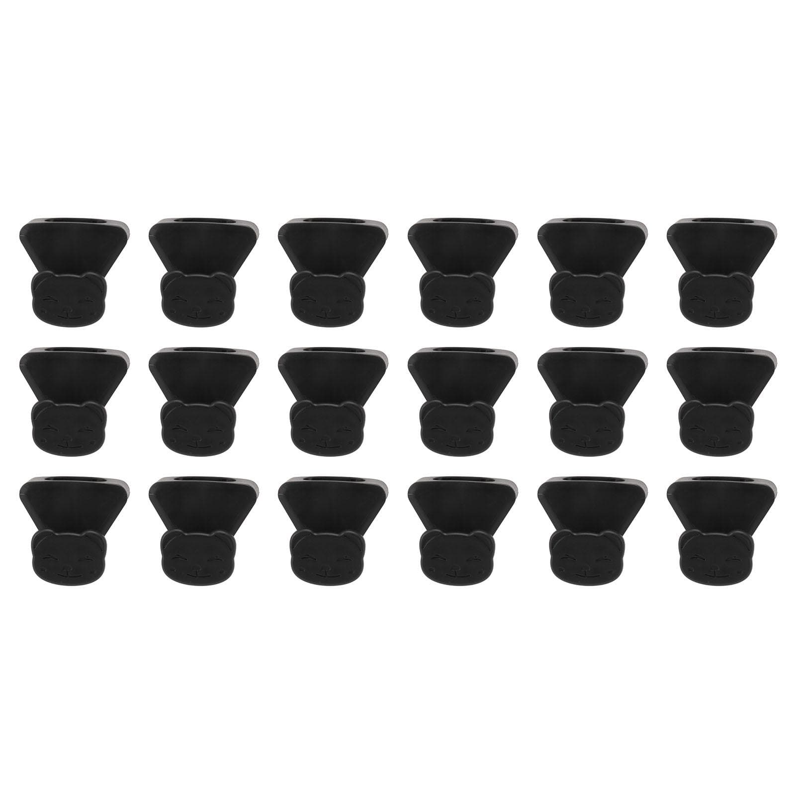 18 Pcs Clothes Hanger Connector Hook Space Saving Strong Bearing Hanger Extender for Closet