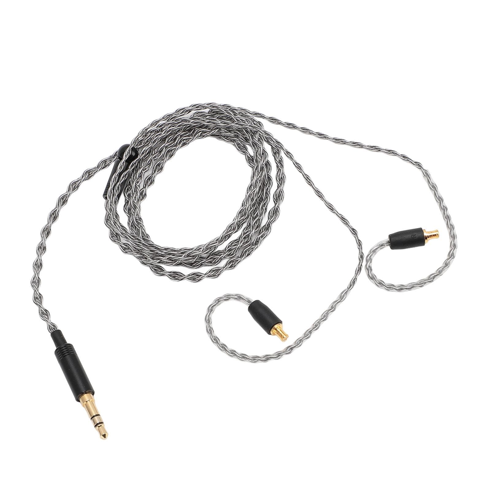Earphone Upgrade Cable 3.5mm to for A2DC Silver Plated Copper Core Replacement Earphone Wire for