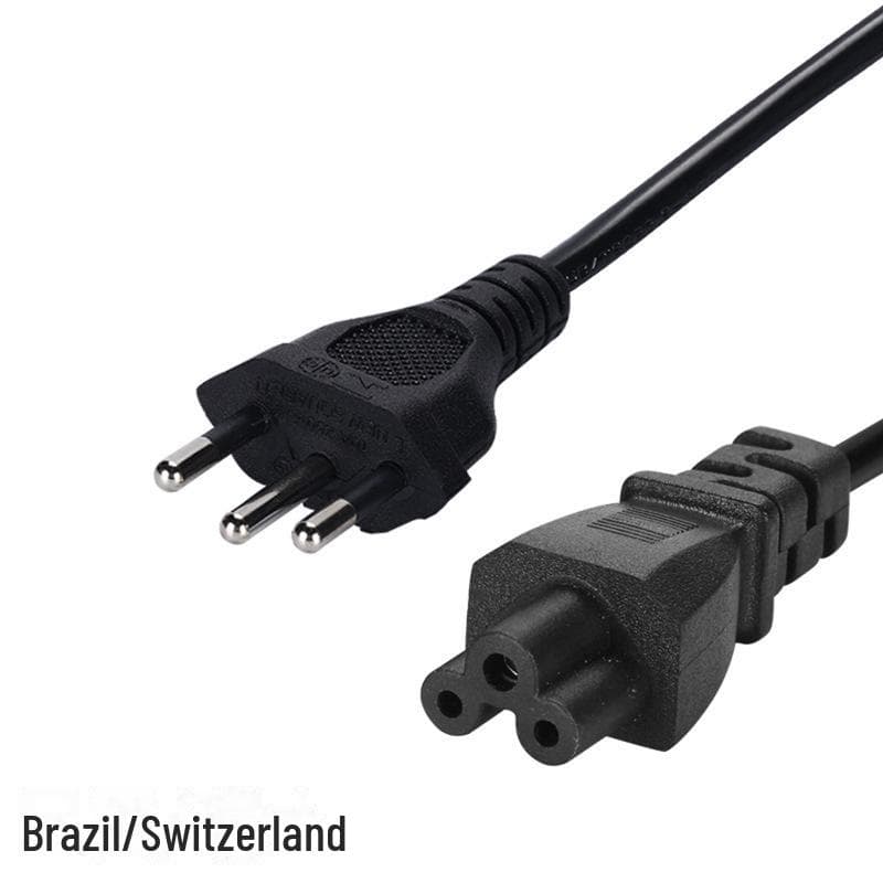 Universal C5 Plug Laptop Adapter Power Cord with US, EU, and UK Standards
