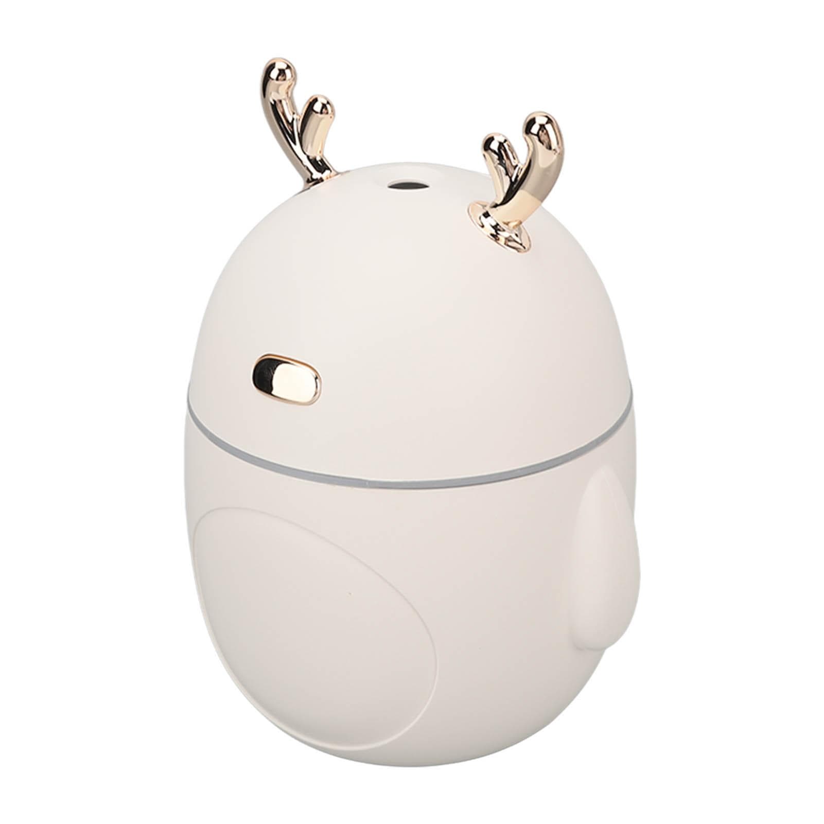 Mini Humidifier with Ambient Light 320ml Auto Off Cool Mist Super Quiet USB Aroma Diffuser for
