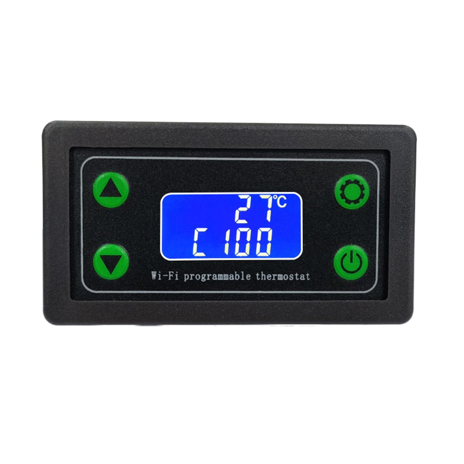 ZFX-WT01 WIFI Remote High Temperature Digital Thermostat K-type Thermocouple High Temperature black