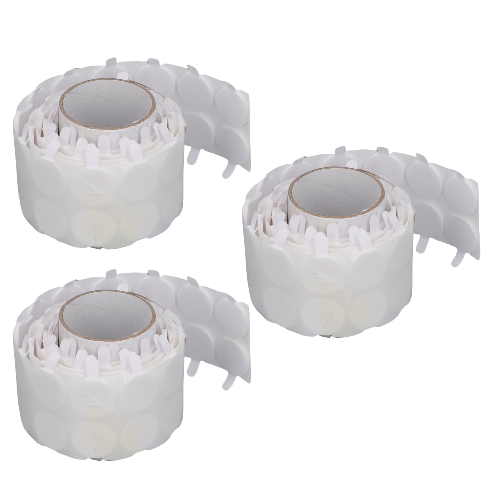 300PCS Candle Wick Sticker Multifunctional Foam Round Shape Double Sided Candle Making Wick Sticker