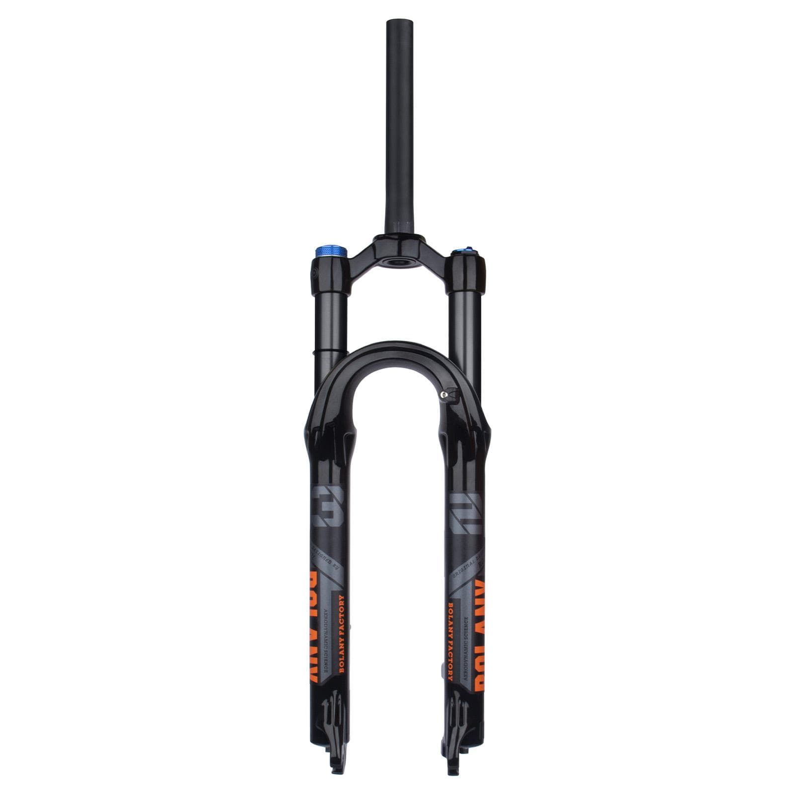 Professional Air Pressure Front Fork Made of Aluminum + Magnesium Alloy Suitable for 27.5/29 Inch 27.5 Shoulder Control Black Tube