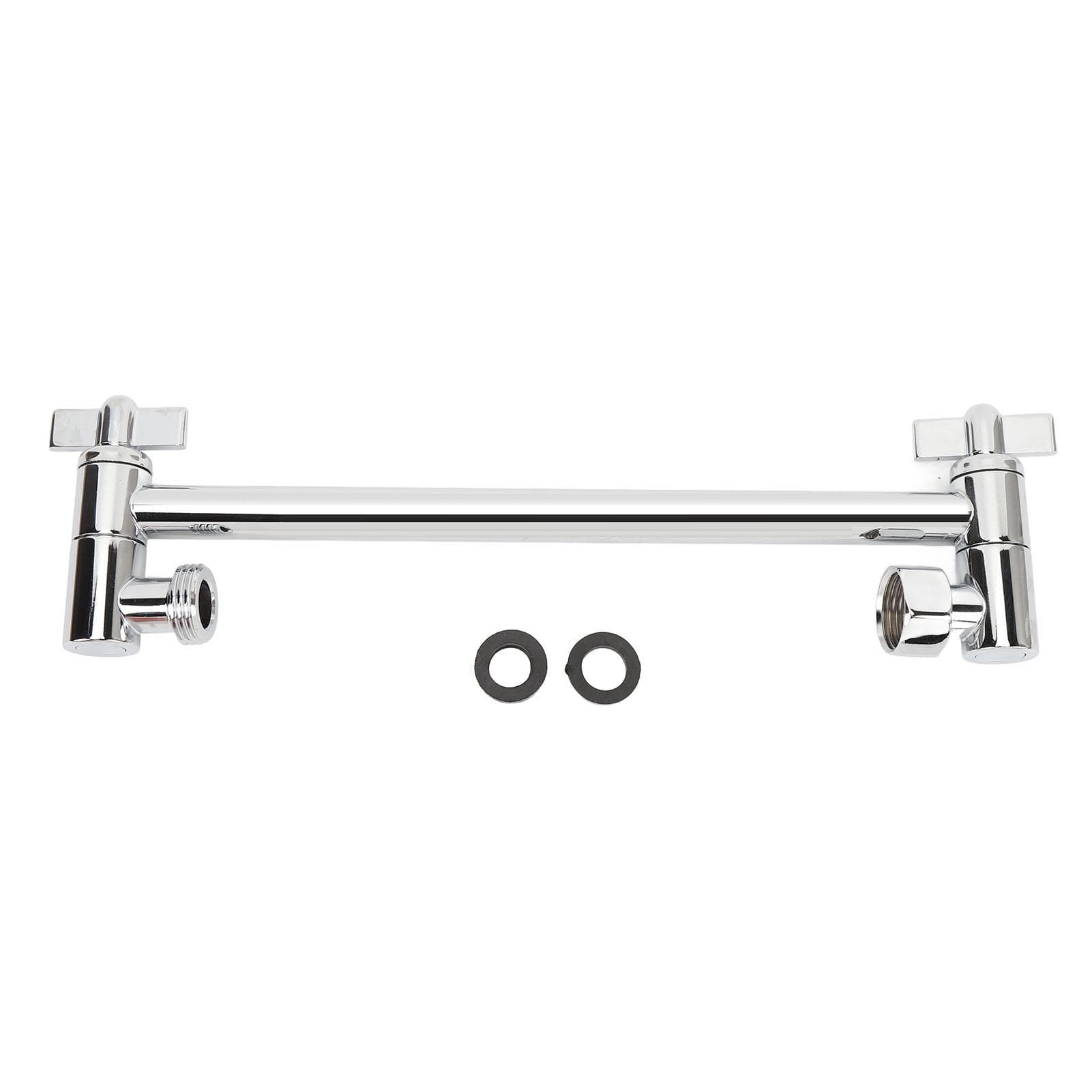 Shower Head Extension Arm Stainless Steel Adjustable Leakage Proof Shower Head Extender Bar for