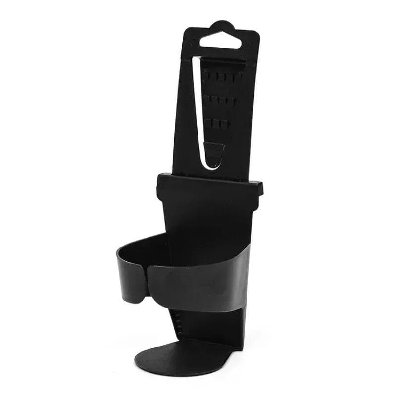 Side Door Window Phone Slot Hanging Organizer Car Organizer Box with Cup Drink Holder Car Side Door Storage Box Car Phone Stand Auto Accessories black
