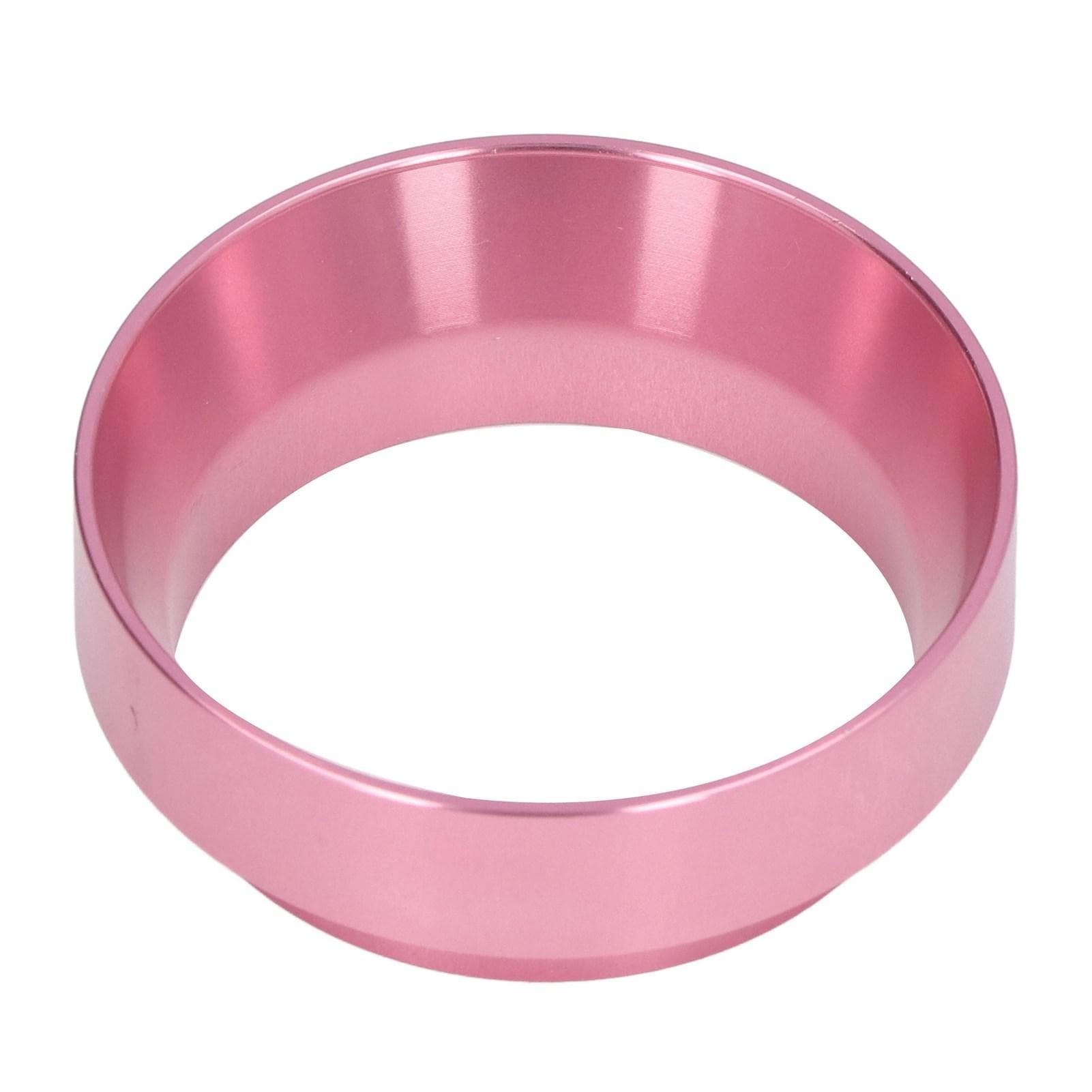 Dosing Funnel Anti Flying Powder Aluminum Alloy Universal Dosing Rings with Magnetism for Household 51MM rose pink