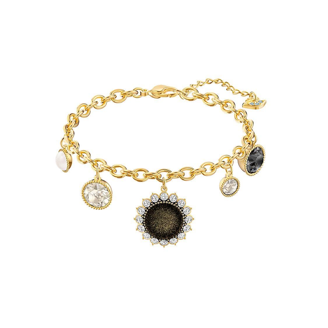 Swarovski Millennium Vintage Elegant Fashion Bracelet Women jewelry Gold 5486998 Box (Random Color)