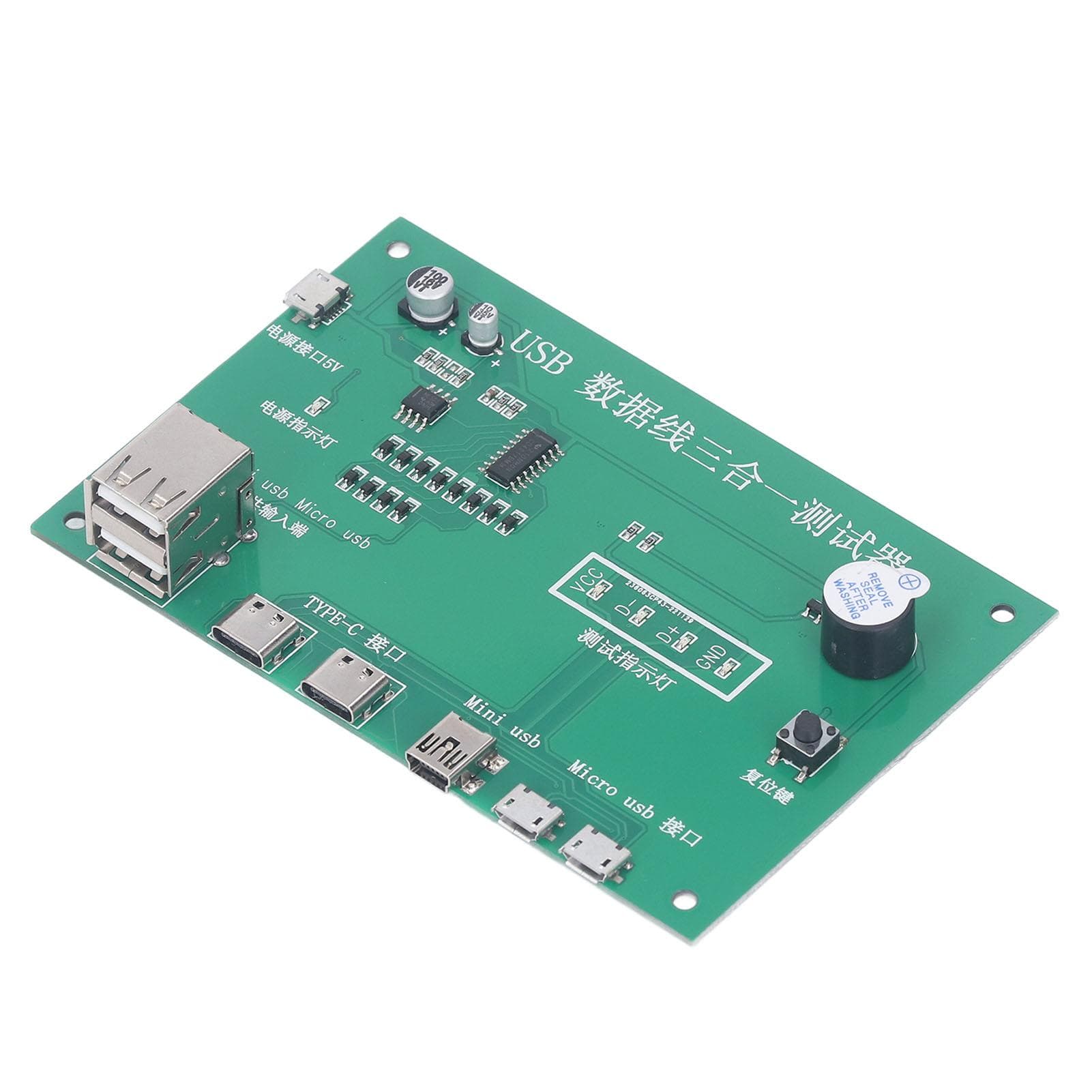 USB Cable Tester 3 in 1 Test Board Short Circuit Open Circuit Testing Module for Maintenance