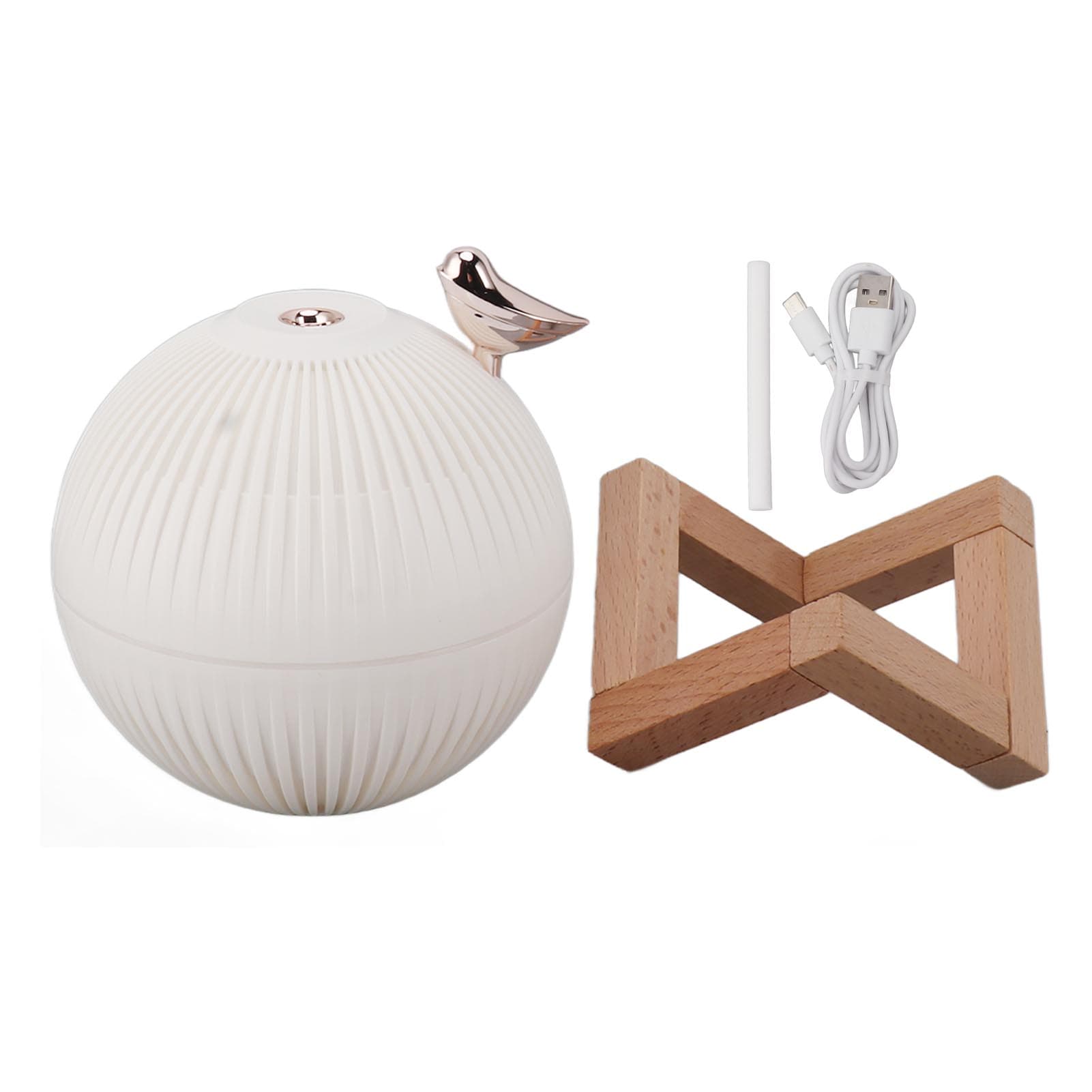 3D Moon Mini Humidifier Home Cute Portable Small Air Humidifier with USB Compact Air Aroma 330ml