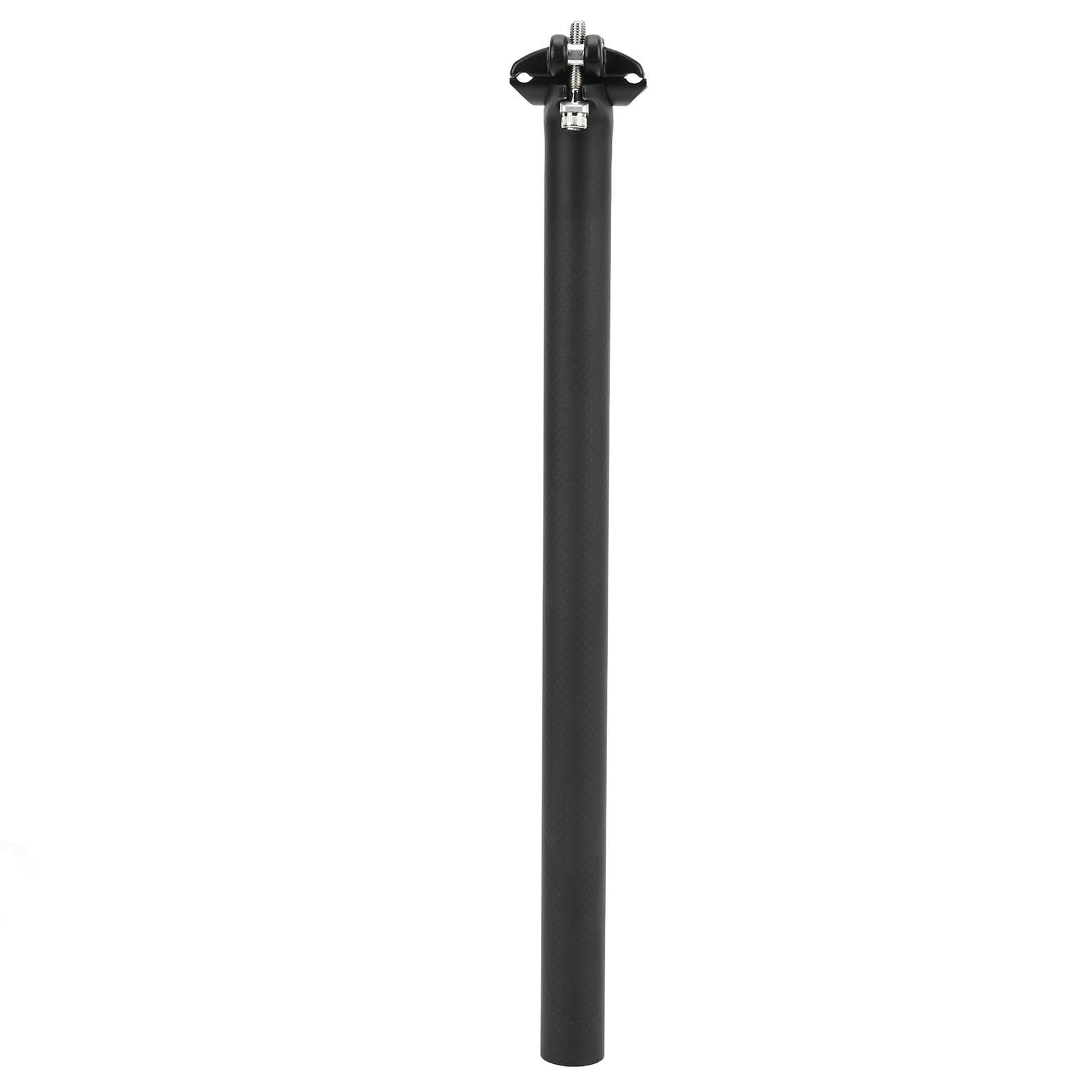 Bike Seat Post Lightweight Version Seatpost 27.2mm Carbon Fiber Seat Tube for Bike 27.2mm/1.1in (for Round Saddle)