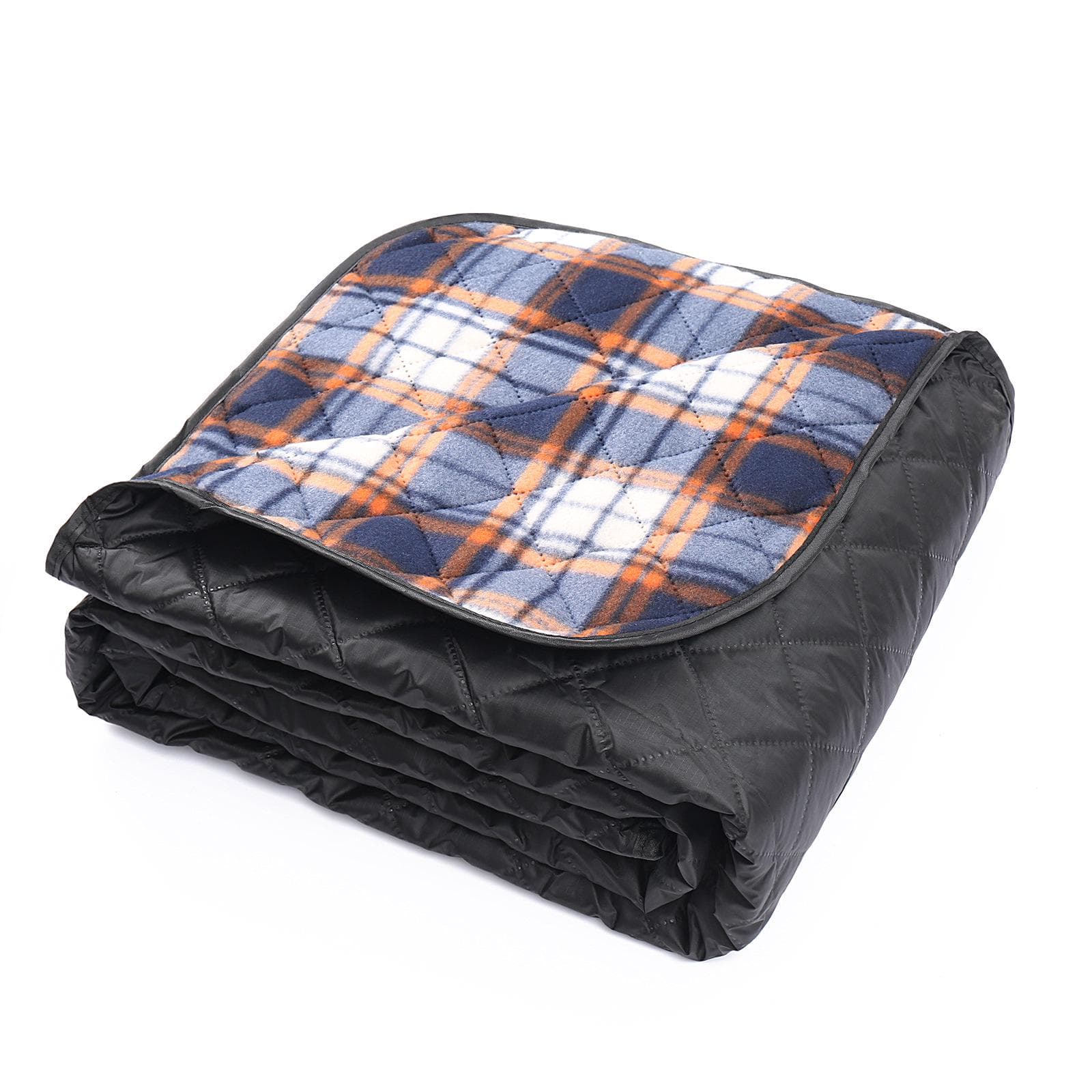 Thick Waterproof Windproof Polar Fleece Camping & Picnic Blanket - Multifunctional, Moisture-Proof, Portable 200x140 cm