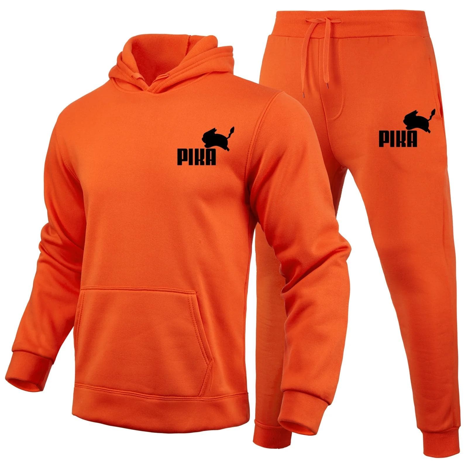 Pika Hoodie Set Women Hoodies Suits outdoor fitness running fashion sports suit spring and autumn style hoodie M