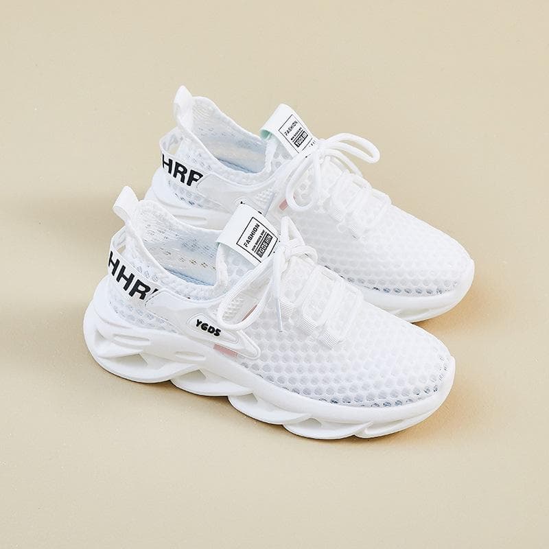 ummer Women's Flying Sports Shoes Outdoor Running Sneakers Shoes Lace Up Mesh Shoes Man Flat Casual Athletic Shoes Walking Shoes 35 white