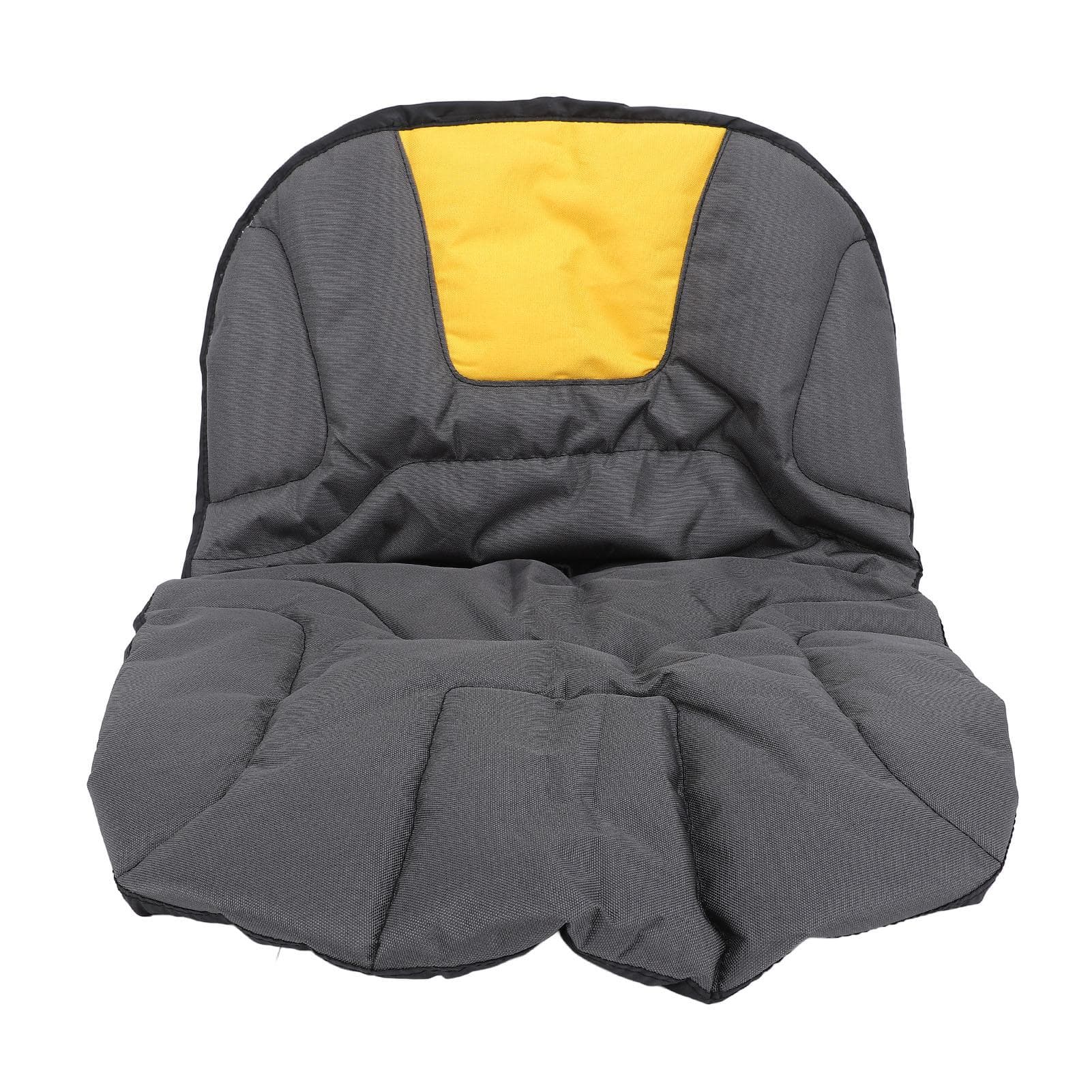Tractor Seat Cover 600D Oxford Fabric Weatherproof Riding Mower Seat Cover Cushion Replacement Gray