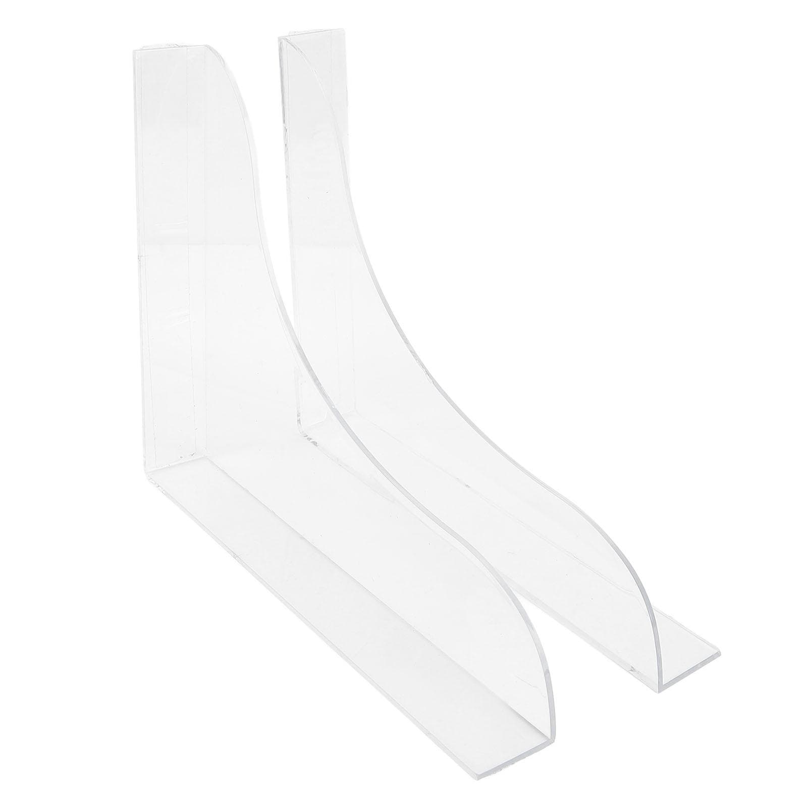 2 Pcs Shower Splashing Guard Transparent Self Adhesive Anti Splashing Bathtub Corner Guard for