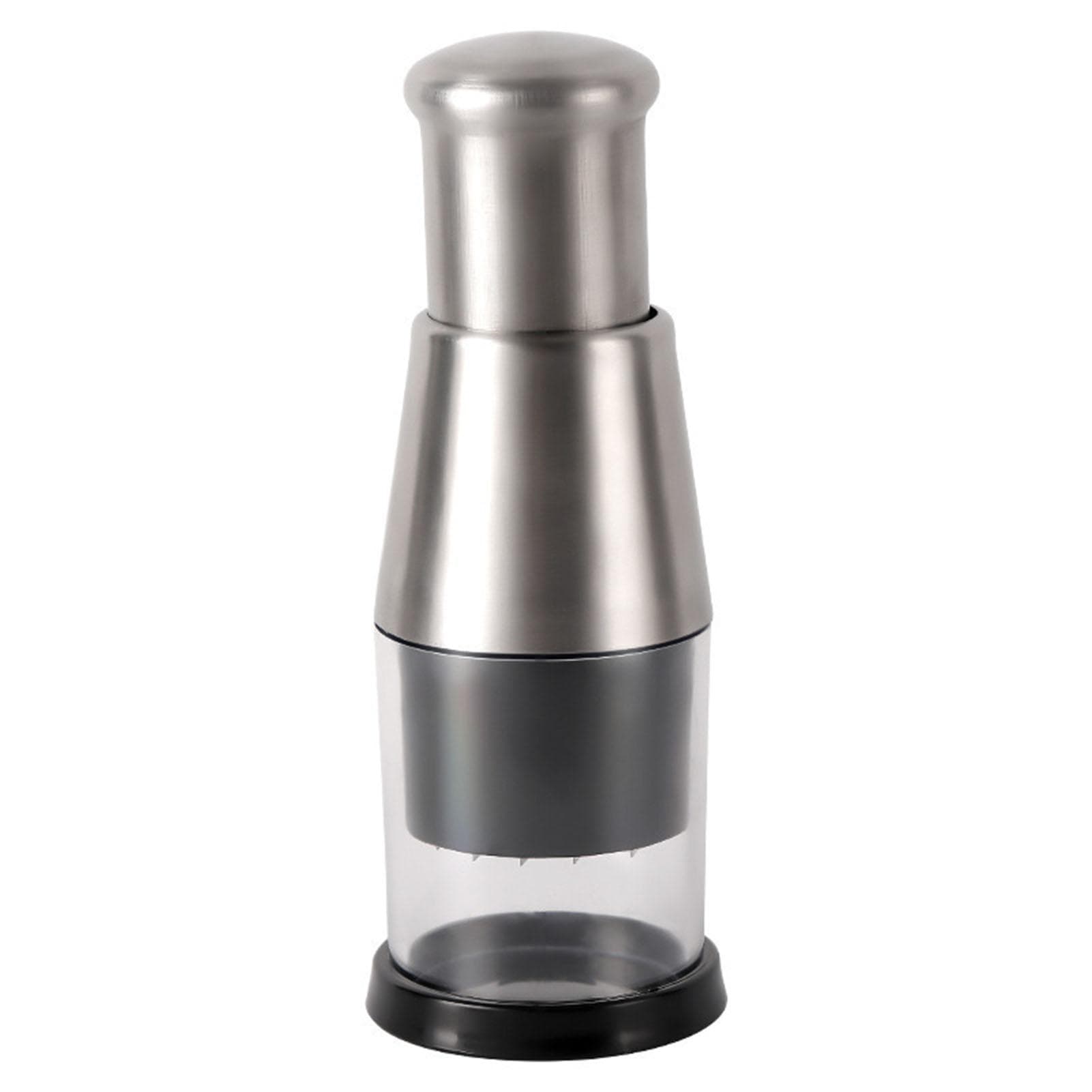 Garlic Masher Chopper 304 Stainless Steel Multi Functional Handheld Garlic Pressing Chopper for
