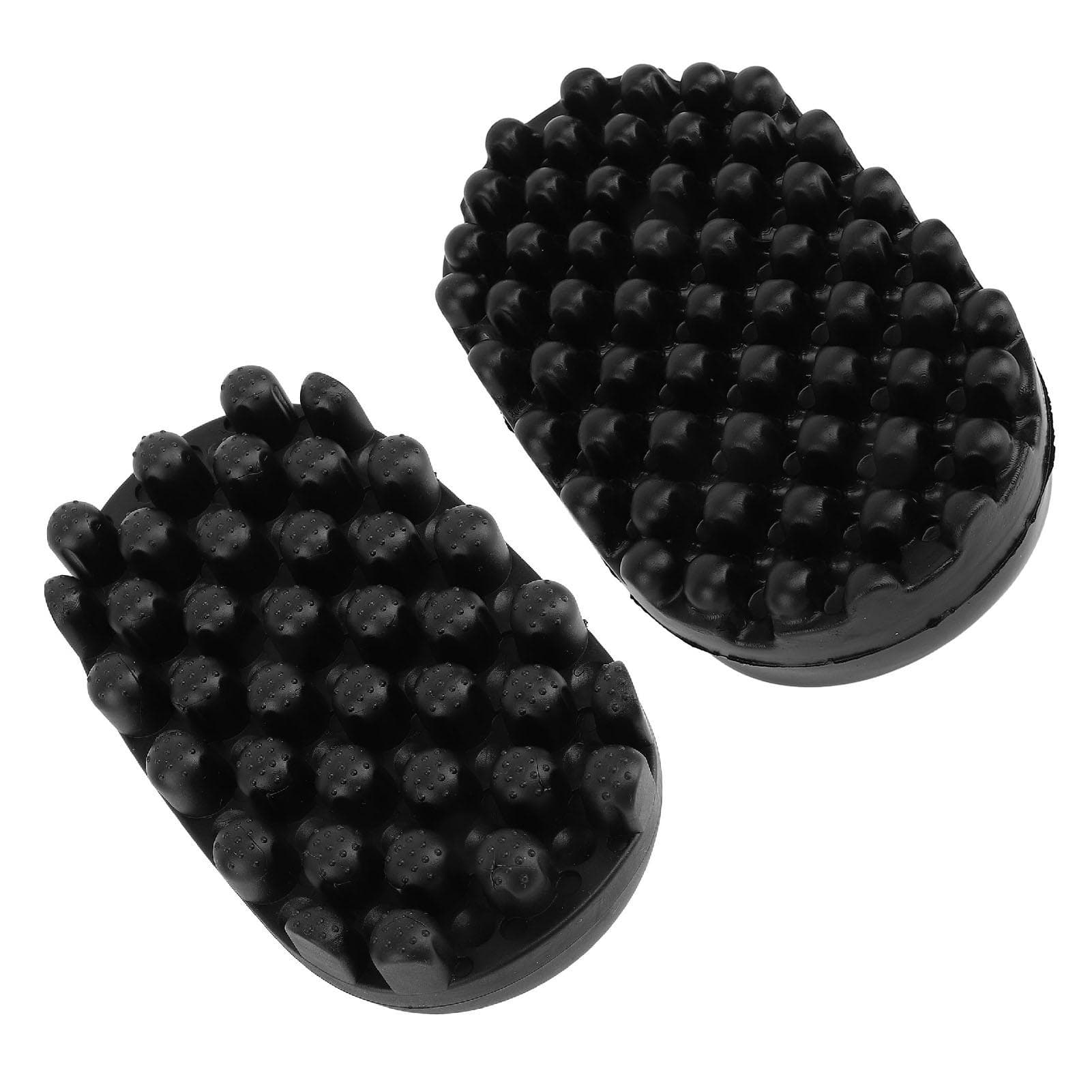2 Pcs Twist Styler Brush Quick Easy Styling Large Dense Teeth Professional Washable Rubber Afro