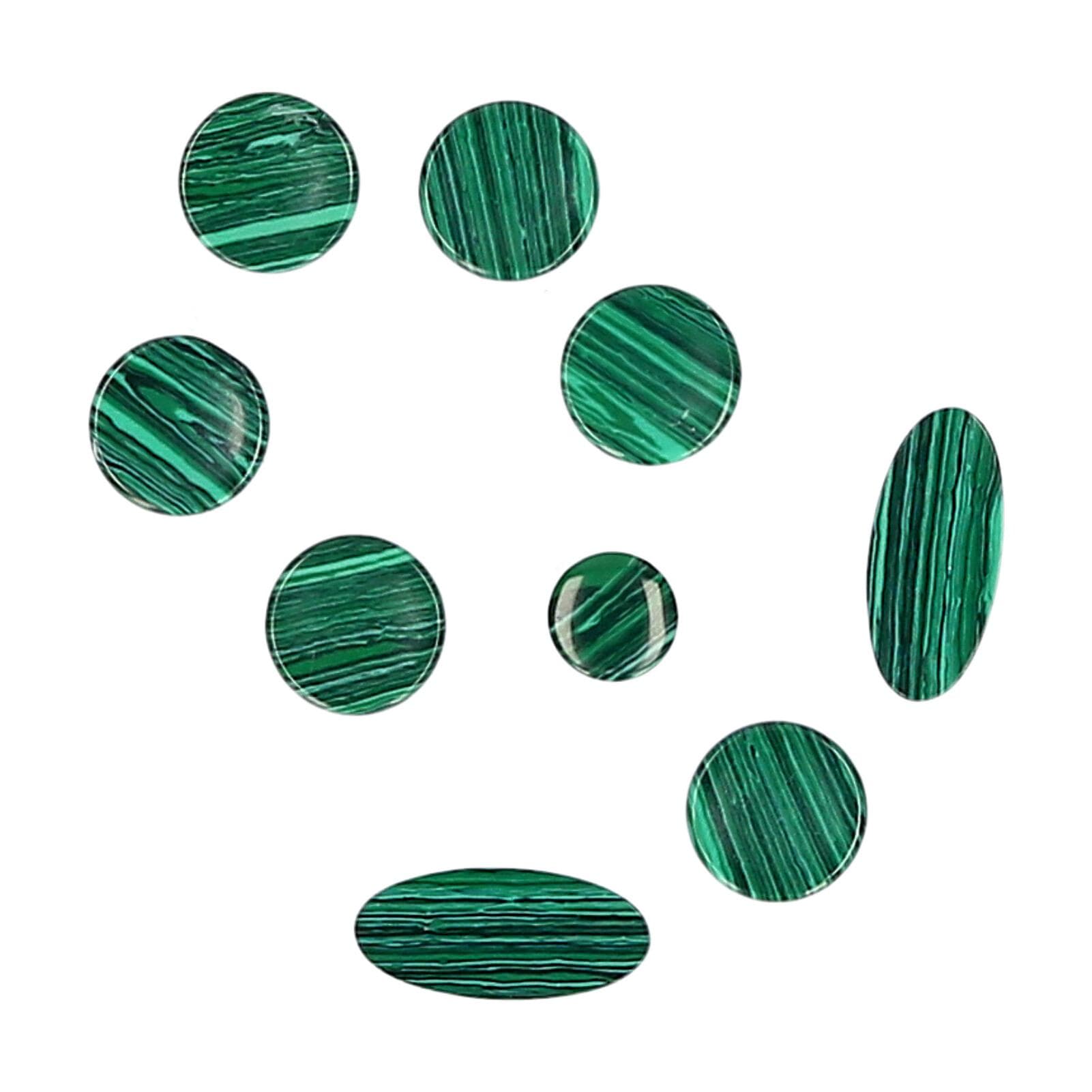 9pcs Saxophone Buttons Set of 9pcs Sax Stone Key Buttons for Alto Saxophone green