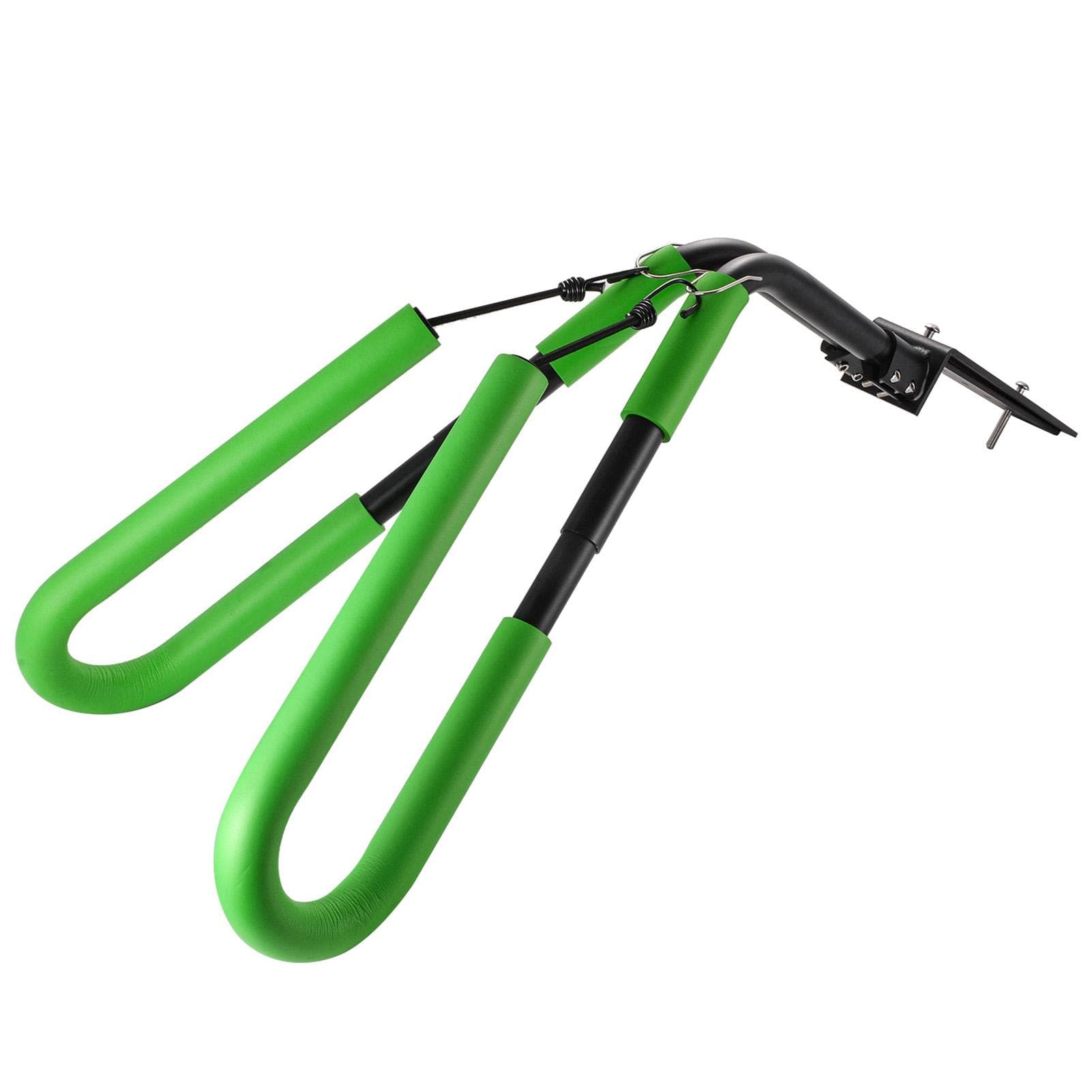 Surfboard Rack Surfboard Holder Shortboard & Longboard Rack Universal for Scooter/Moped Bike Side green