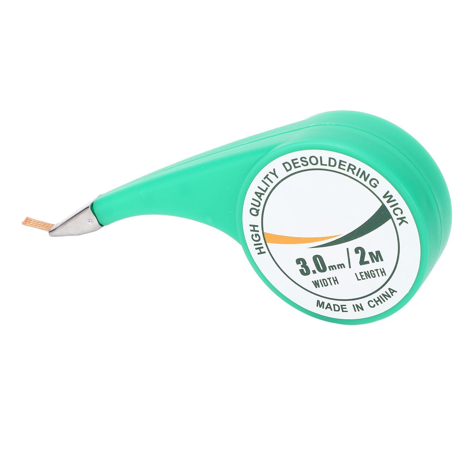 Solder Wick Braid with Flux Brass Desoldering Wicks Wire Removal Tool for PCB Cleaning and Repair
