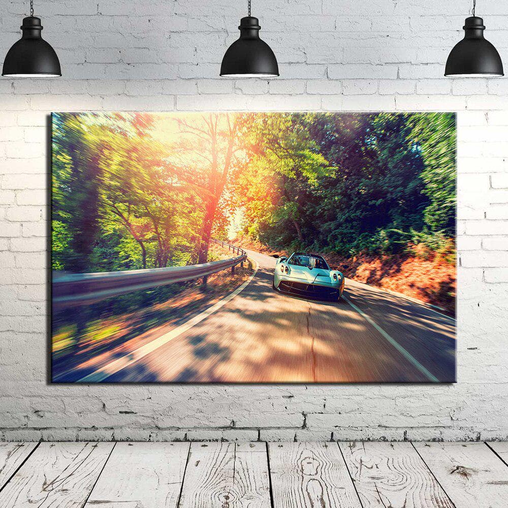 Handmade Painting Full Drill Pagani Huayra Super Car 5D DIY Diamond Embroidery 20X30CM
