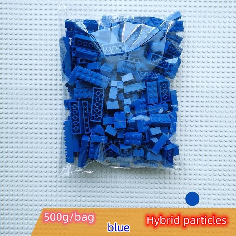 Bulk building blocks 16 colours 500g 300pcs Children's educational toys DIY Free assembly Creative Gift minifigure