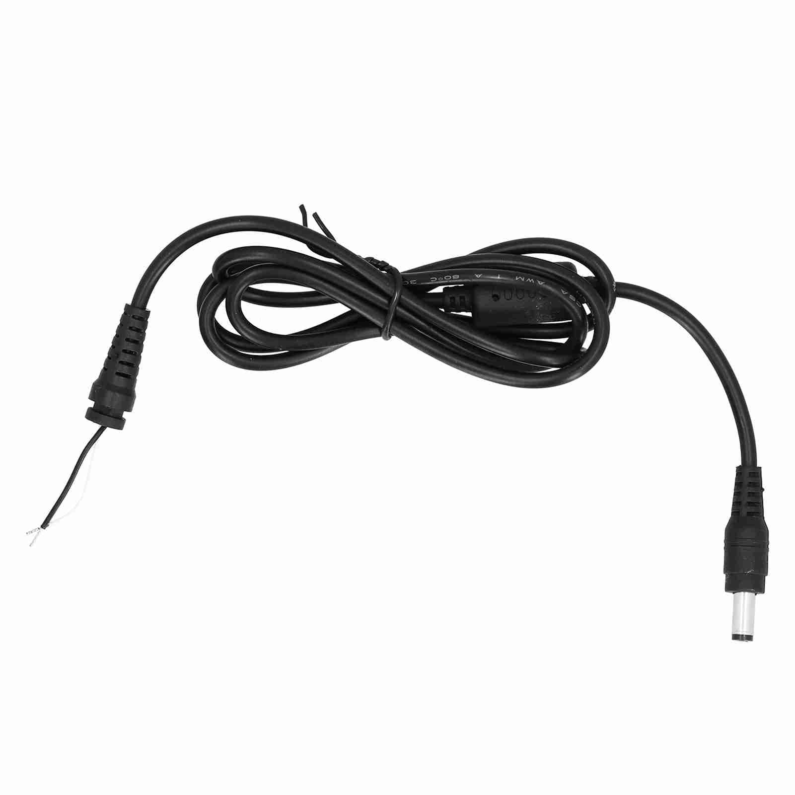 Power Cable 5.5x2.5mm Straight Adapter DC Replacement Charging Cord for