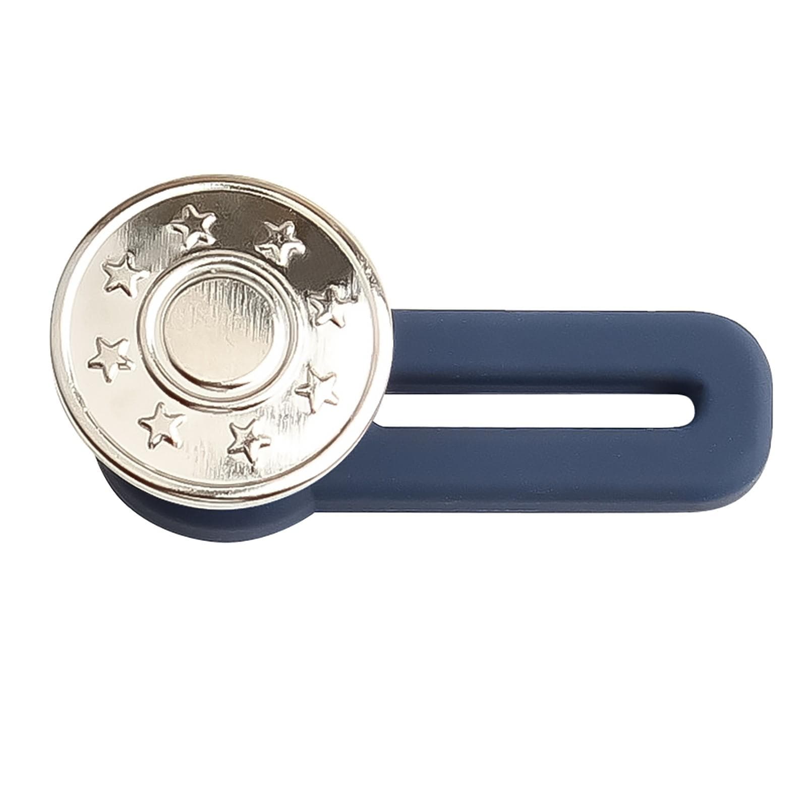 Detachable Button Nailless Extended Waist Button Extended Jeans Extension Button F gold