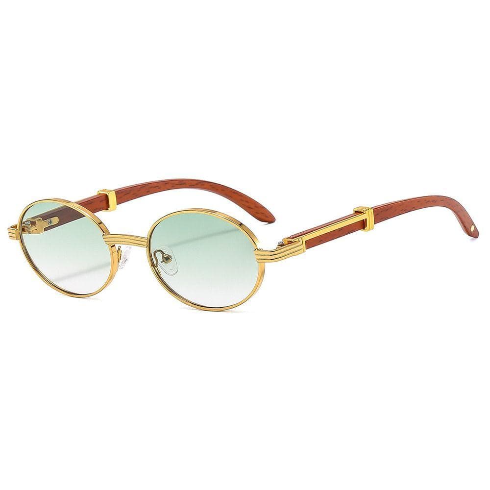 Fashion Small Frame Vintage Round Sunglasses UV400 Classic Y2k Eyewear for Women Men Trendy Shades