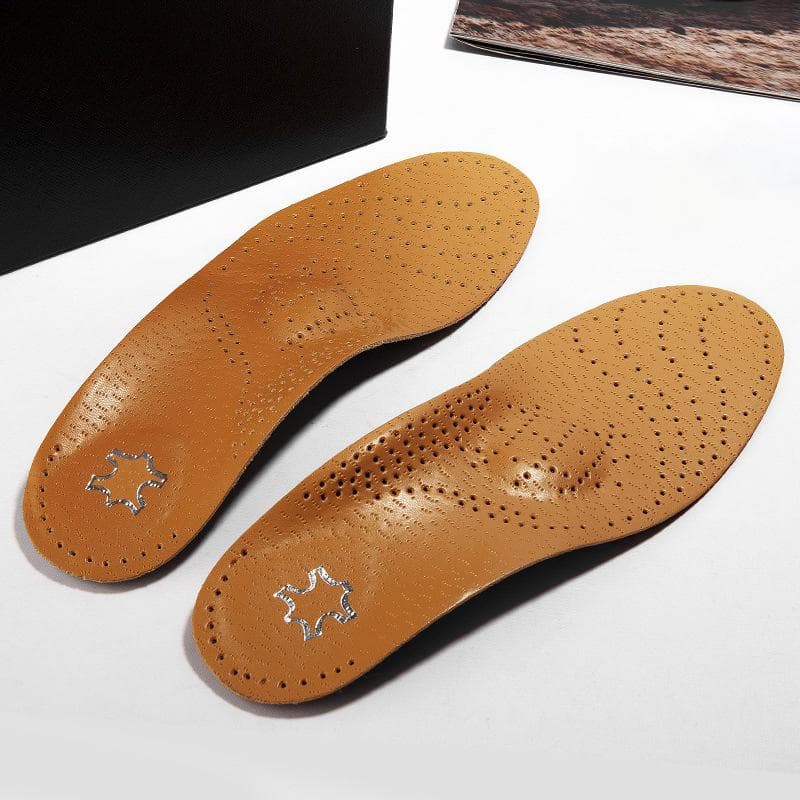 Men's and Women's Orthopedic Insole Leather Arch Support 37-38