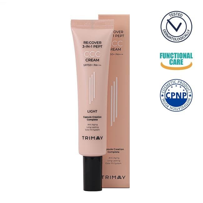 Trimay Re:cover 3-in-1 Pept CCC Cream SPF50+PA+++ bisque
