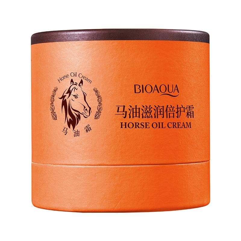 Horse Oil Hydrating and Bright Face Cream Wrinkles Anti-Aging Lifting Firming Whitening Face Cream 70g